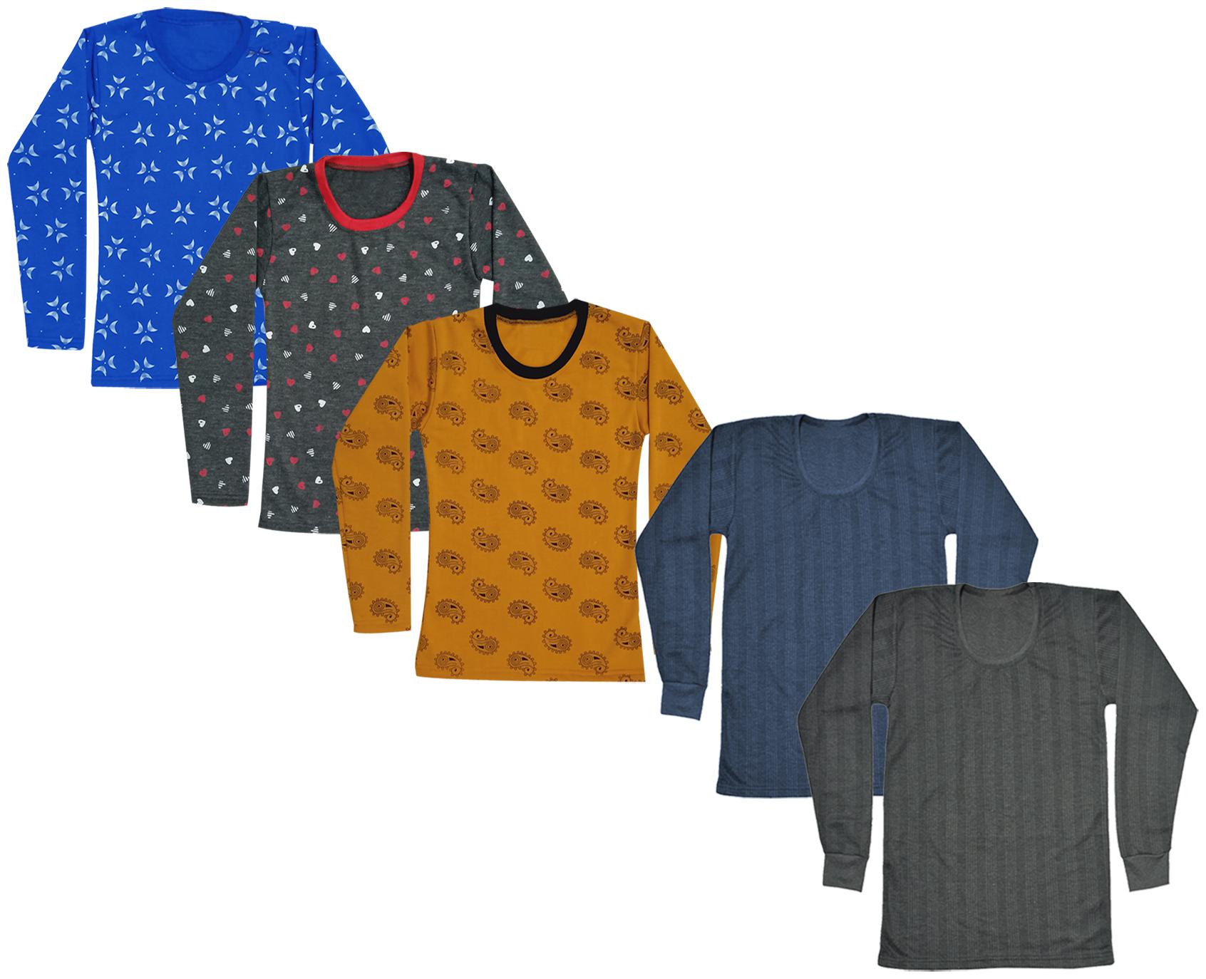 

Indiweaves Girl Wool Printed T shirt - Multi