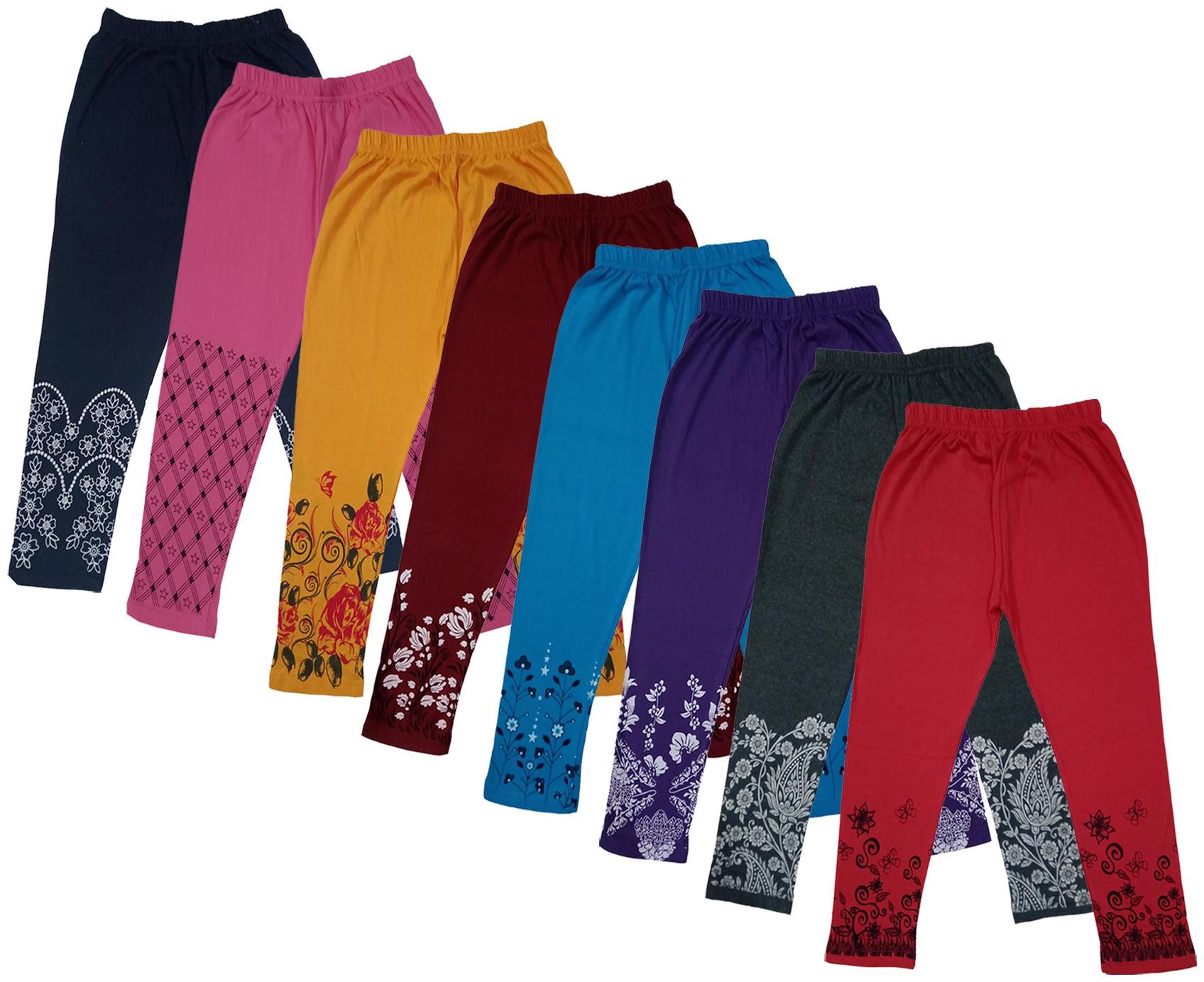 

Indiweaves Girl Cotton Printed Capri - Multi