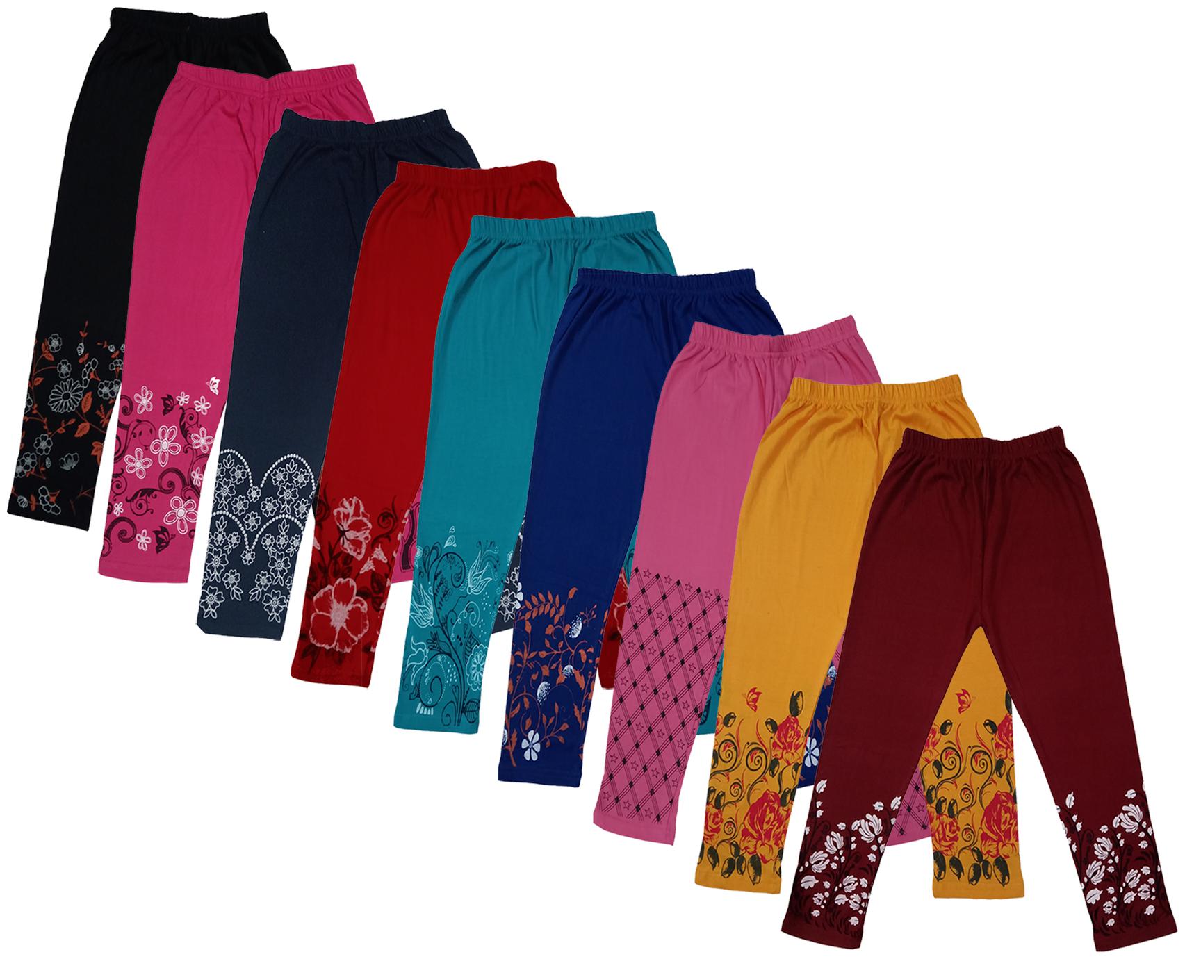

Indiweaves Girl Cotton Printed Capri - Multi