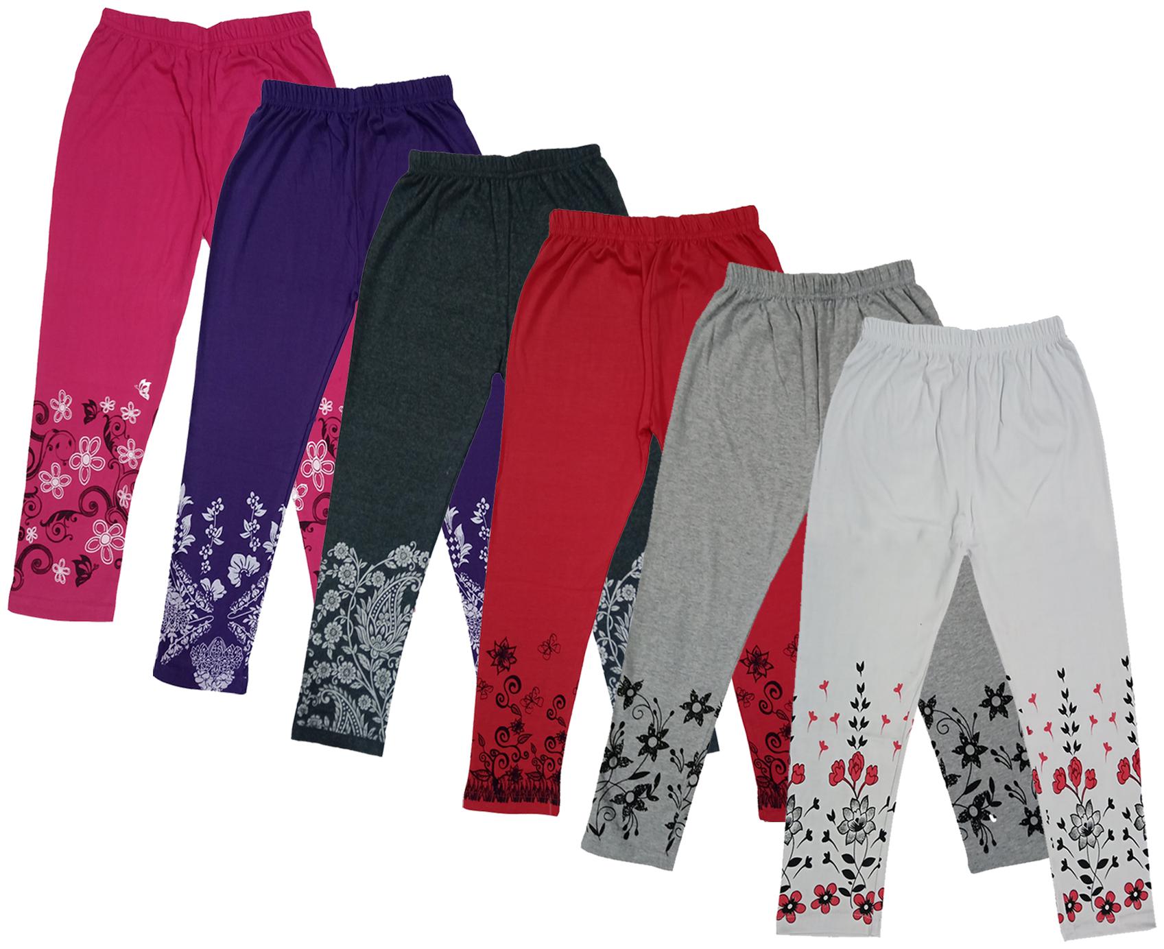

Indiweaves Girl Cotton Printed Capri - Multi