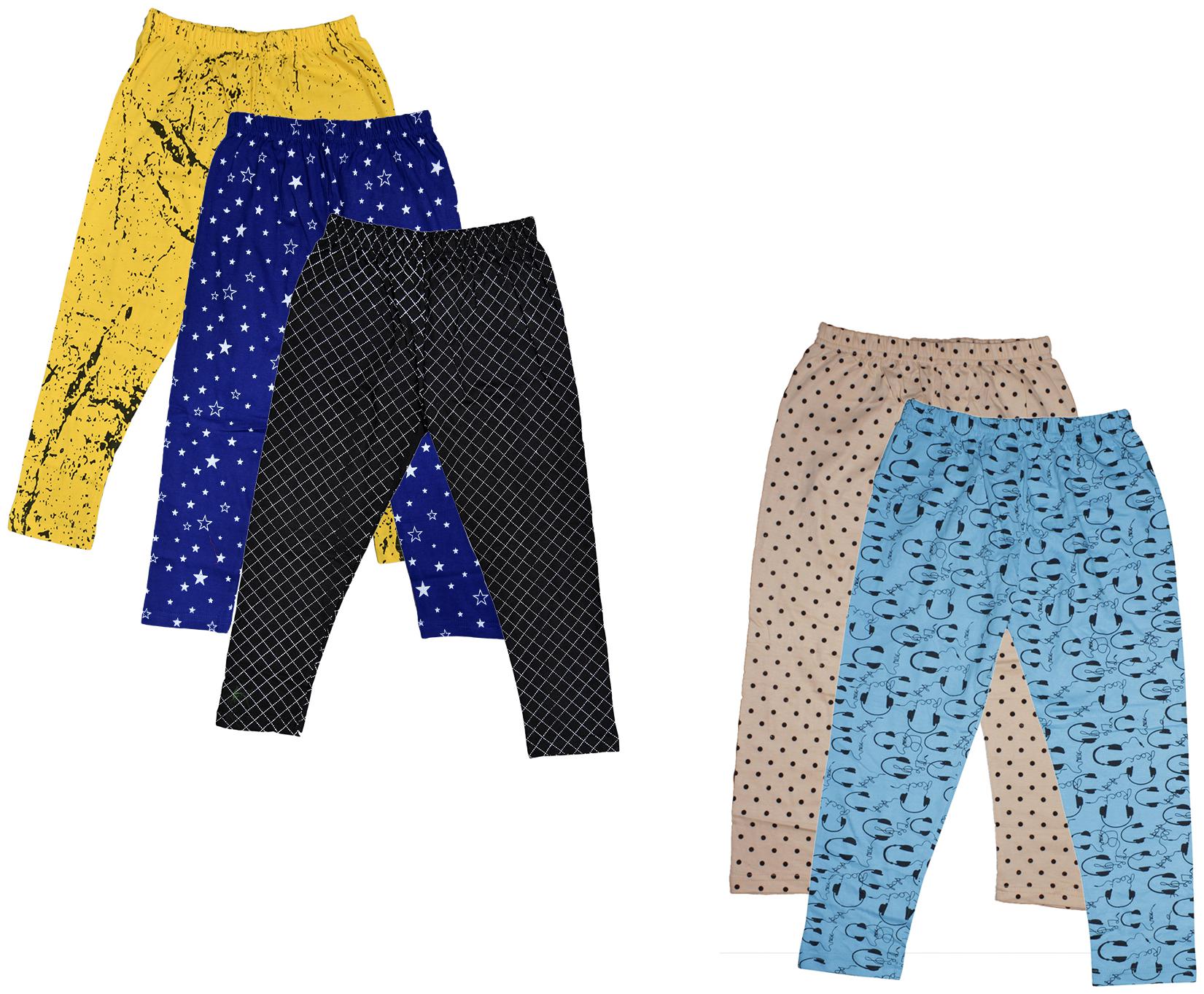 

Indiweaves Girl Cotton Printed Capri - Multi