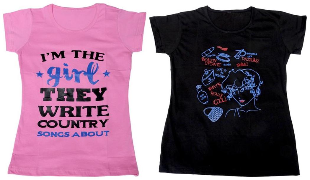 

Indiweaves Girl Cotton Solid T shirt - Grey