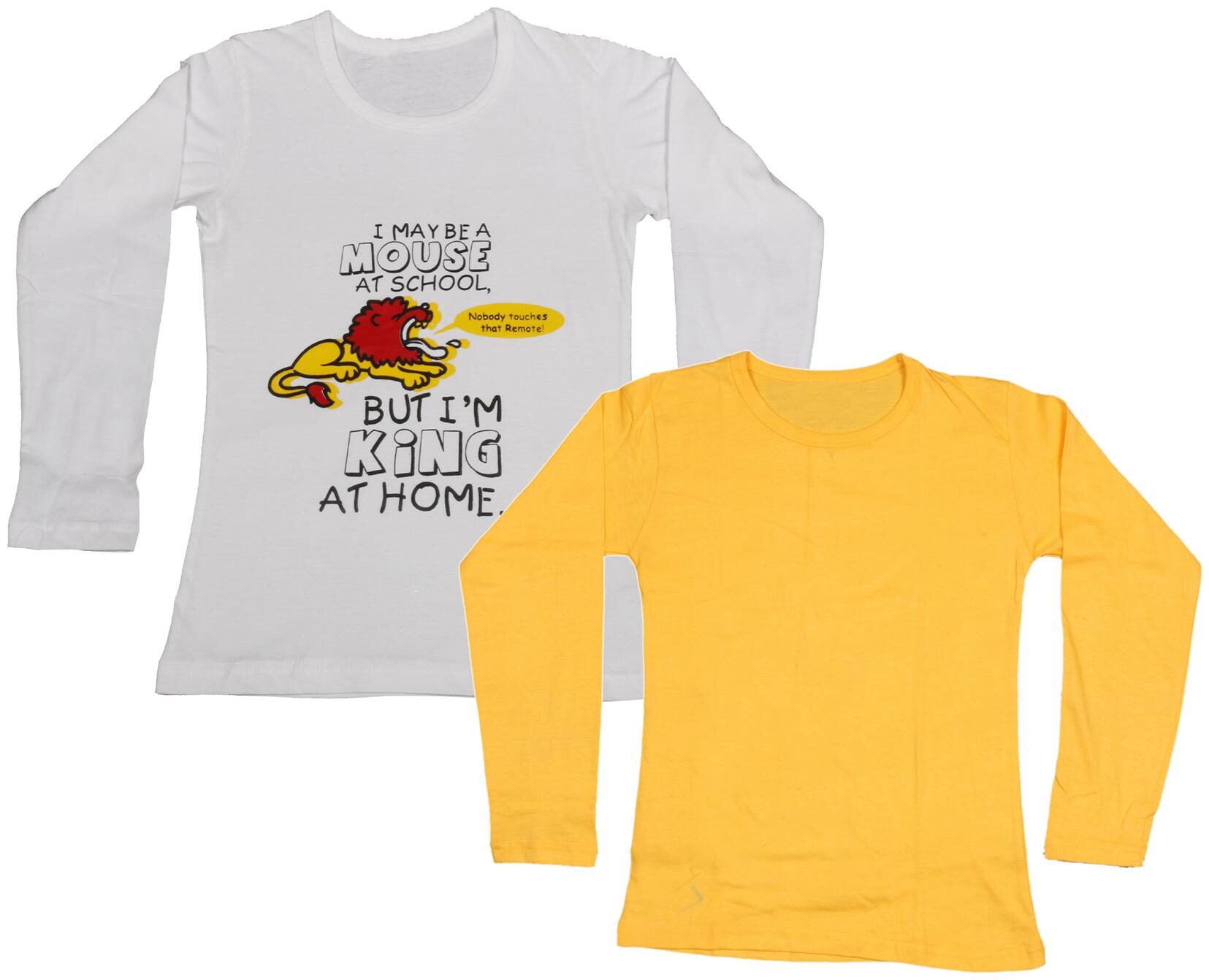 

Indiweaves Girl Cotton Printed T shirt - Multi