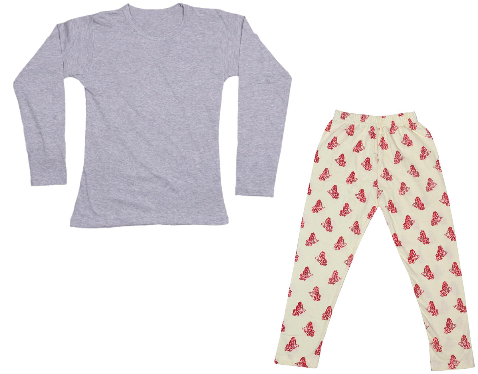 

Indiweaves Girl Cotton Solid T shirt - Multi