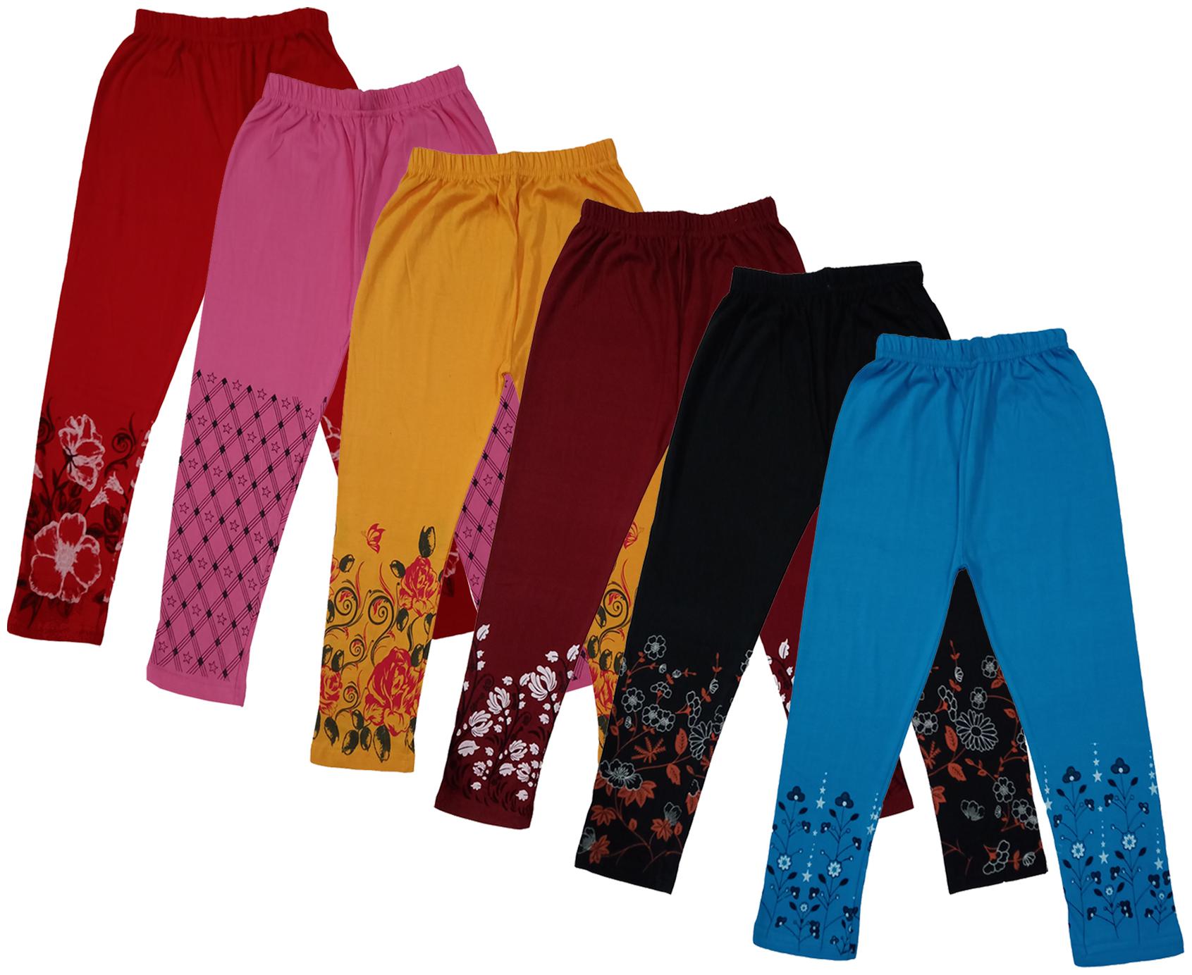

Indiweaves Girl Cotton Printed Capri - Multi