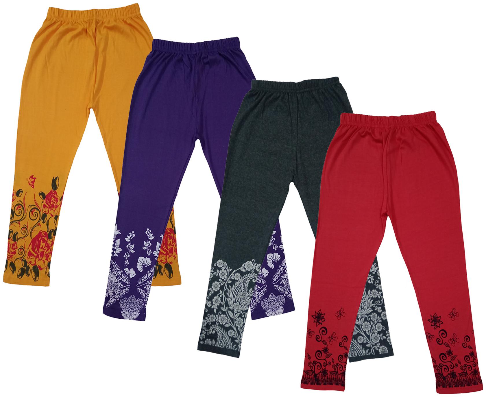 

Indiweaves Girl Cotton Printed Capri - Multi