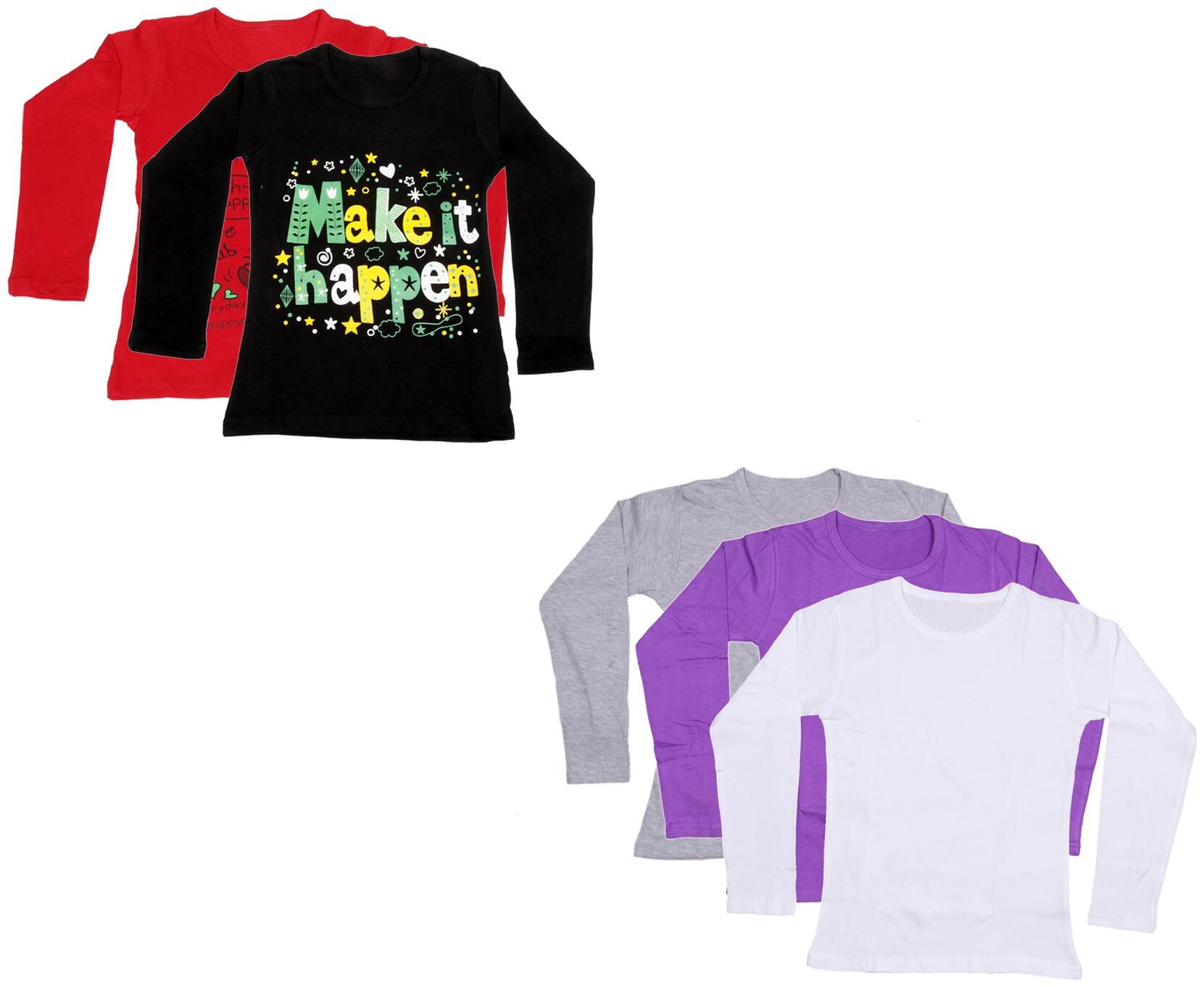 

Indiweaves Girl Cotton Printed T shirt - Multi