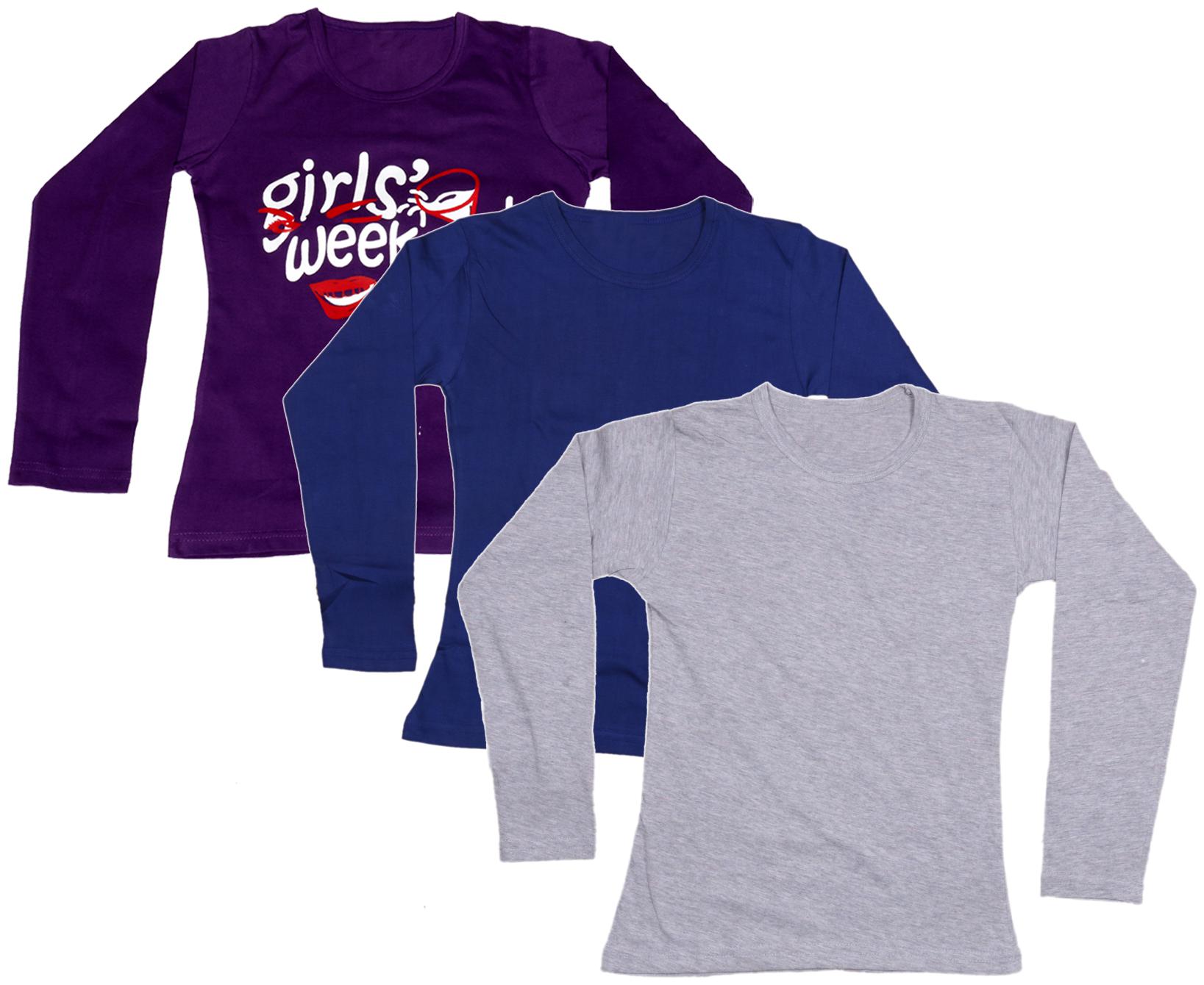 

Indiweaves Girl Cotton Printed T shirt - Multi