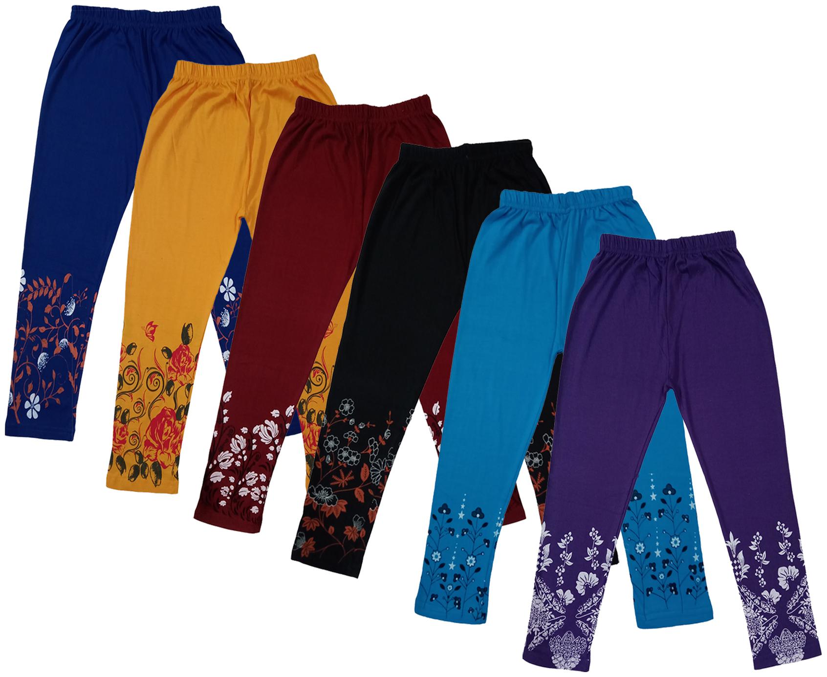 

Indiweaves Girl Cotton Printed Capri - Multi