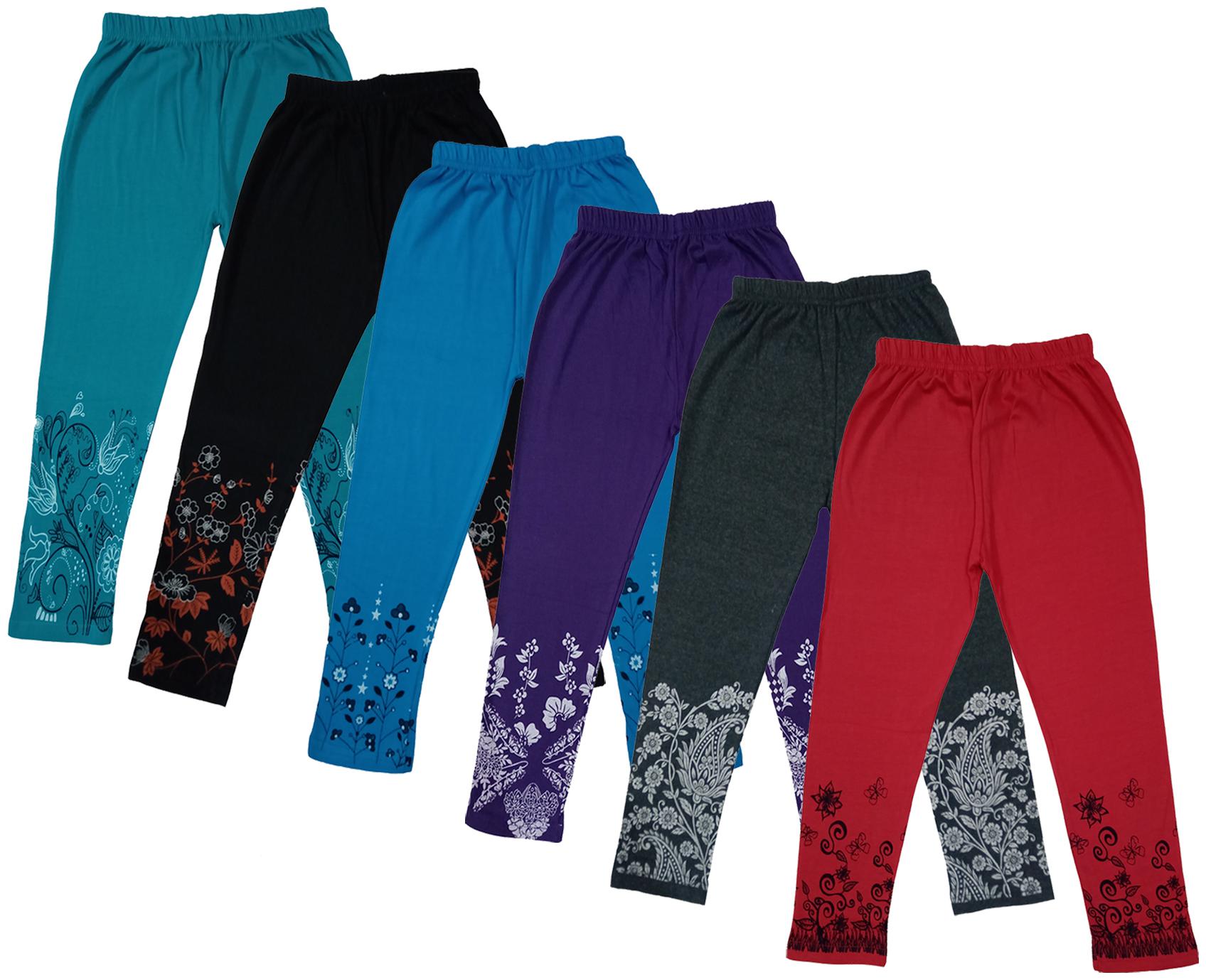 

Indiweaves Girl Cotton Printed Capri - Multi