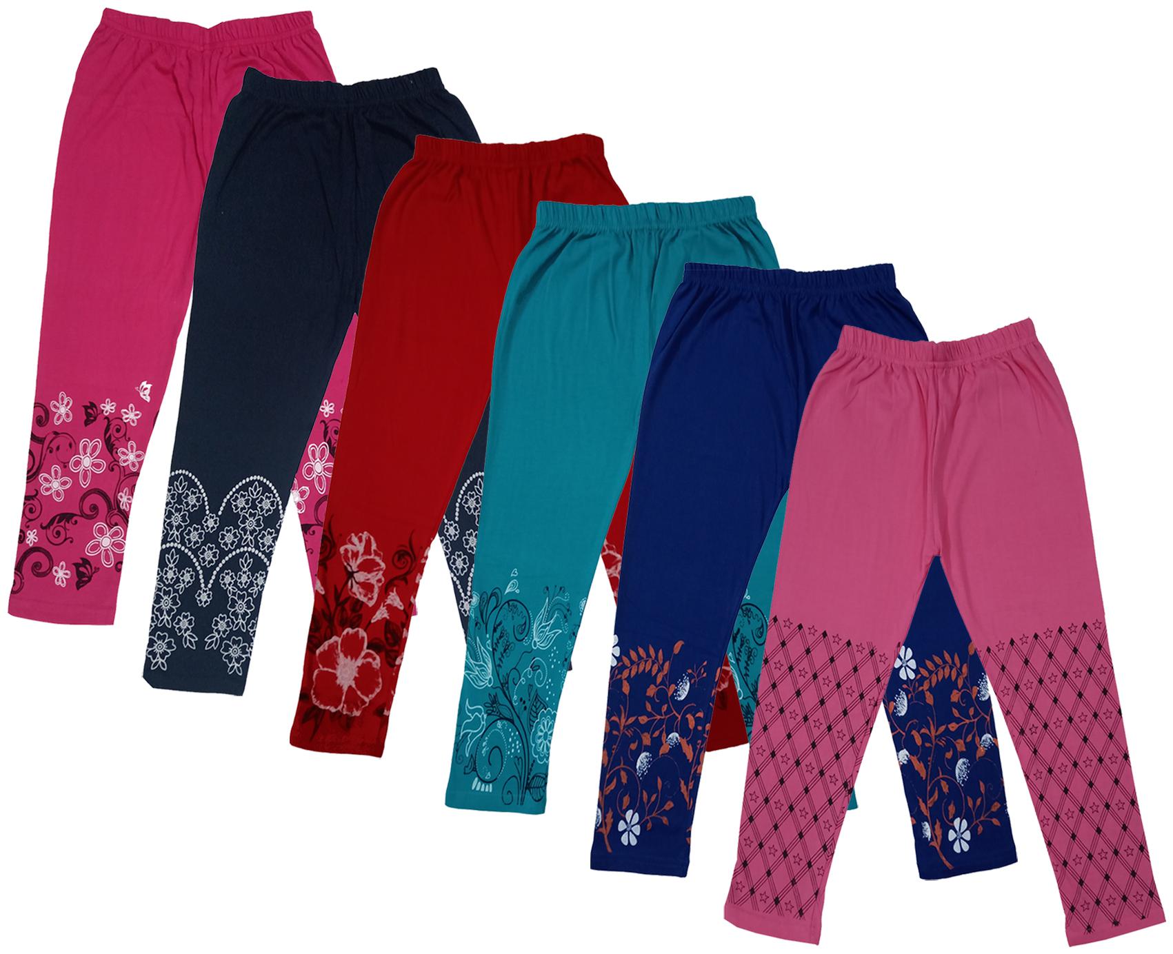 

Indiweaves Girl Cotton Printed Capri - Multi