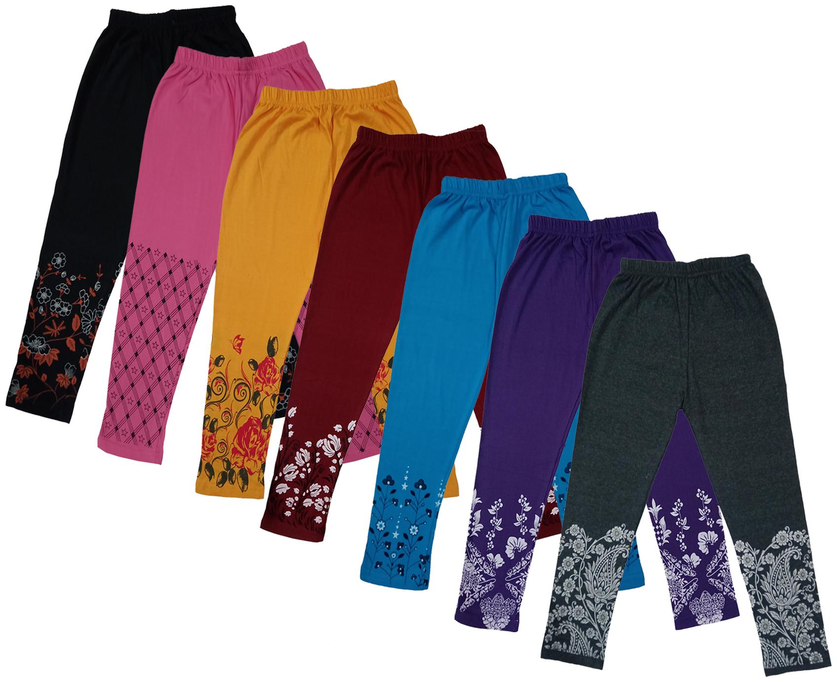 

Indiweaves Girl Cotton Printed Capri - Multi