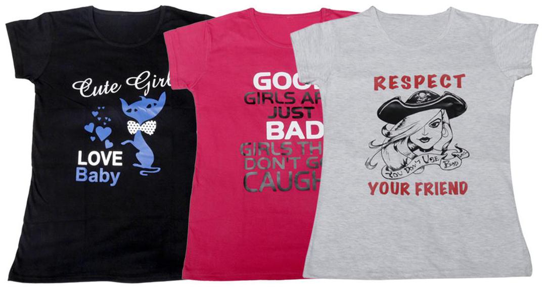 

Indiweaves Girl Cotton Solid T shirt - Blue