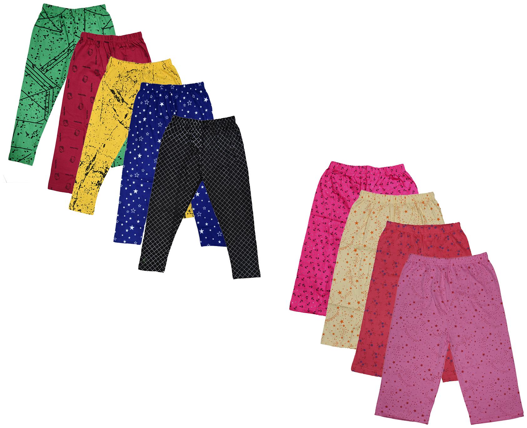

Indiweaves Girl Cotton Printed Capri - Multi