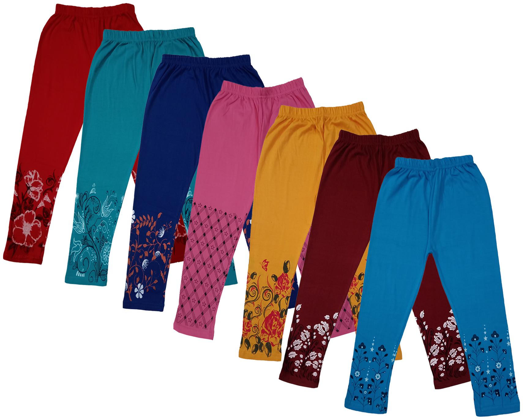 

Indiweaves Girl Cotton Printed Capri - Multi