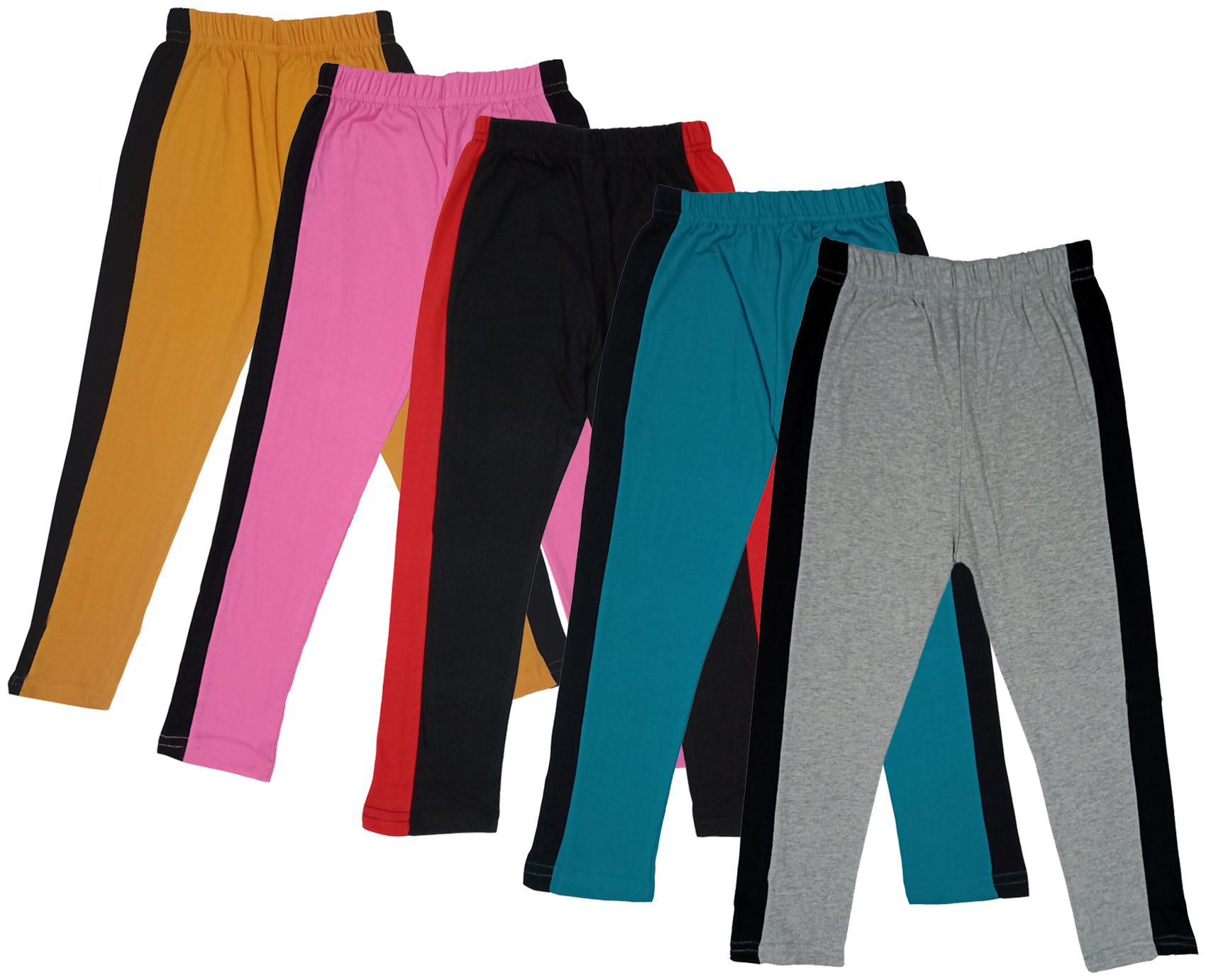 

Indiweaves Girl Cotton Solid Capri - Multi