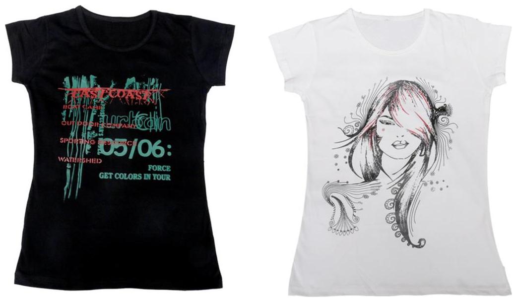 

Indiweaves Girl Cotton Solid T shirt - Multi