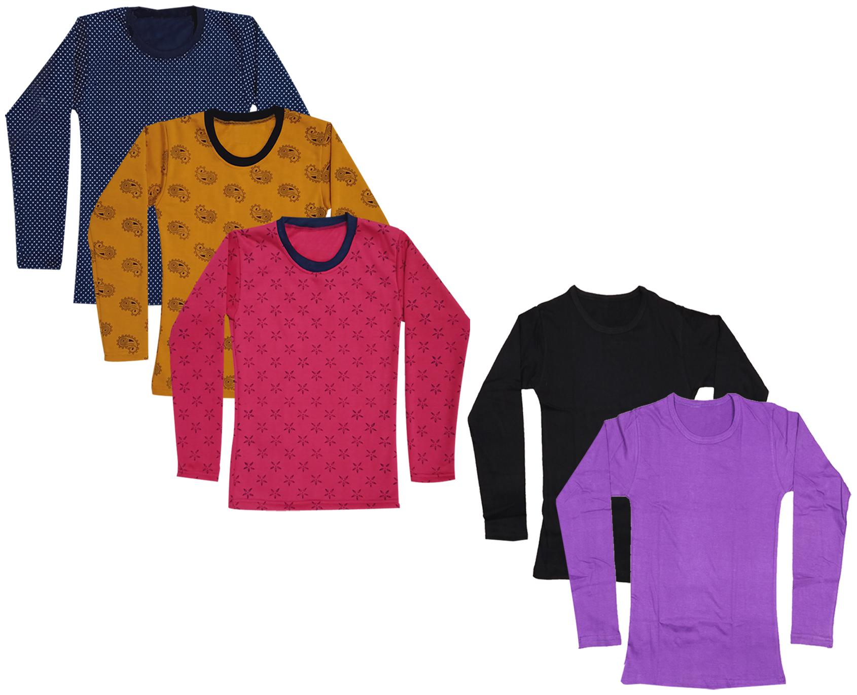 

Indiweaves Girl Cotton Printed T shirt - Multi