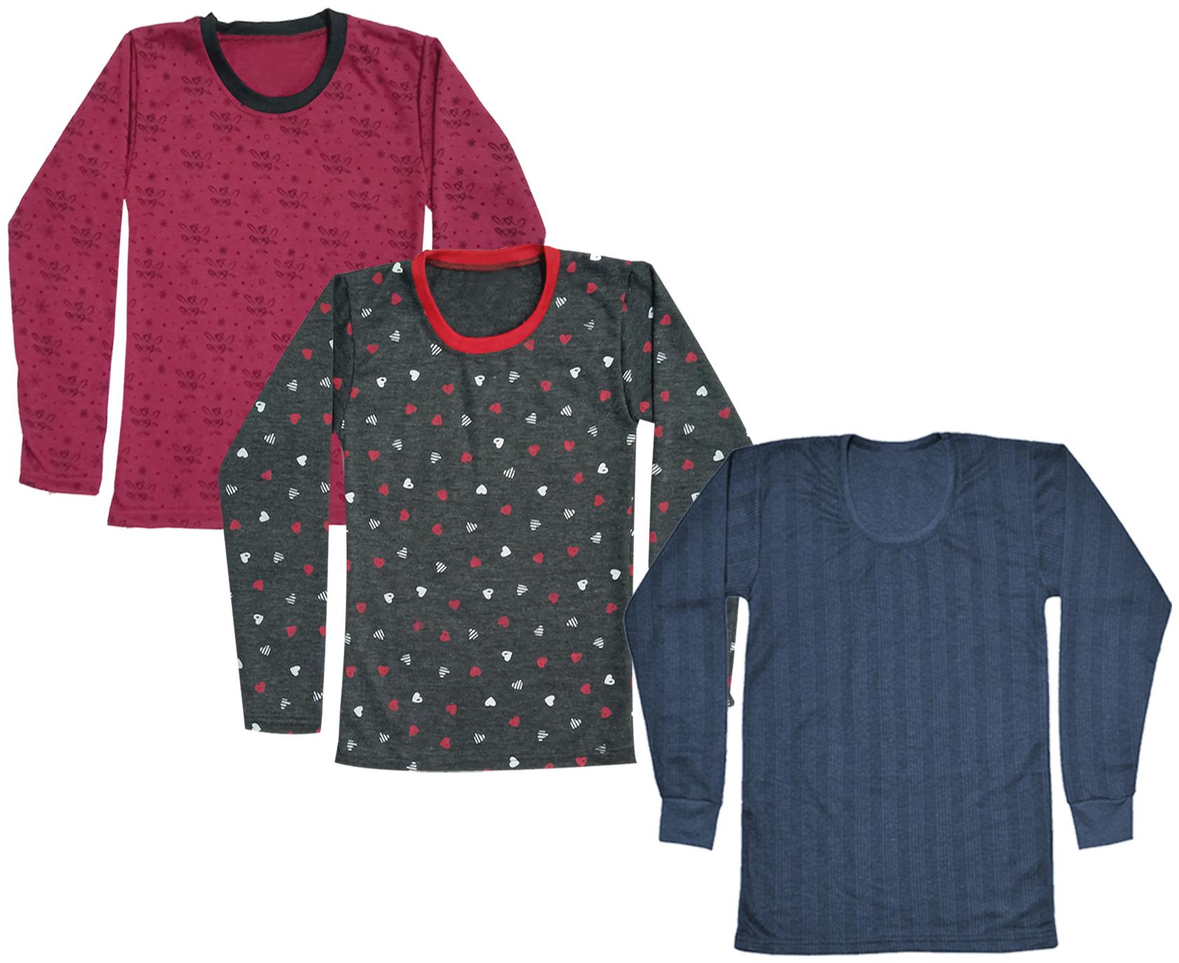 

Indiweaves Girl Wool Printed T shirt - Multi