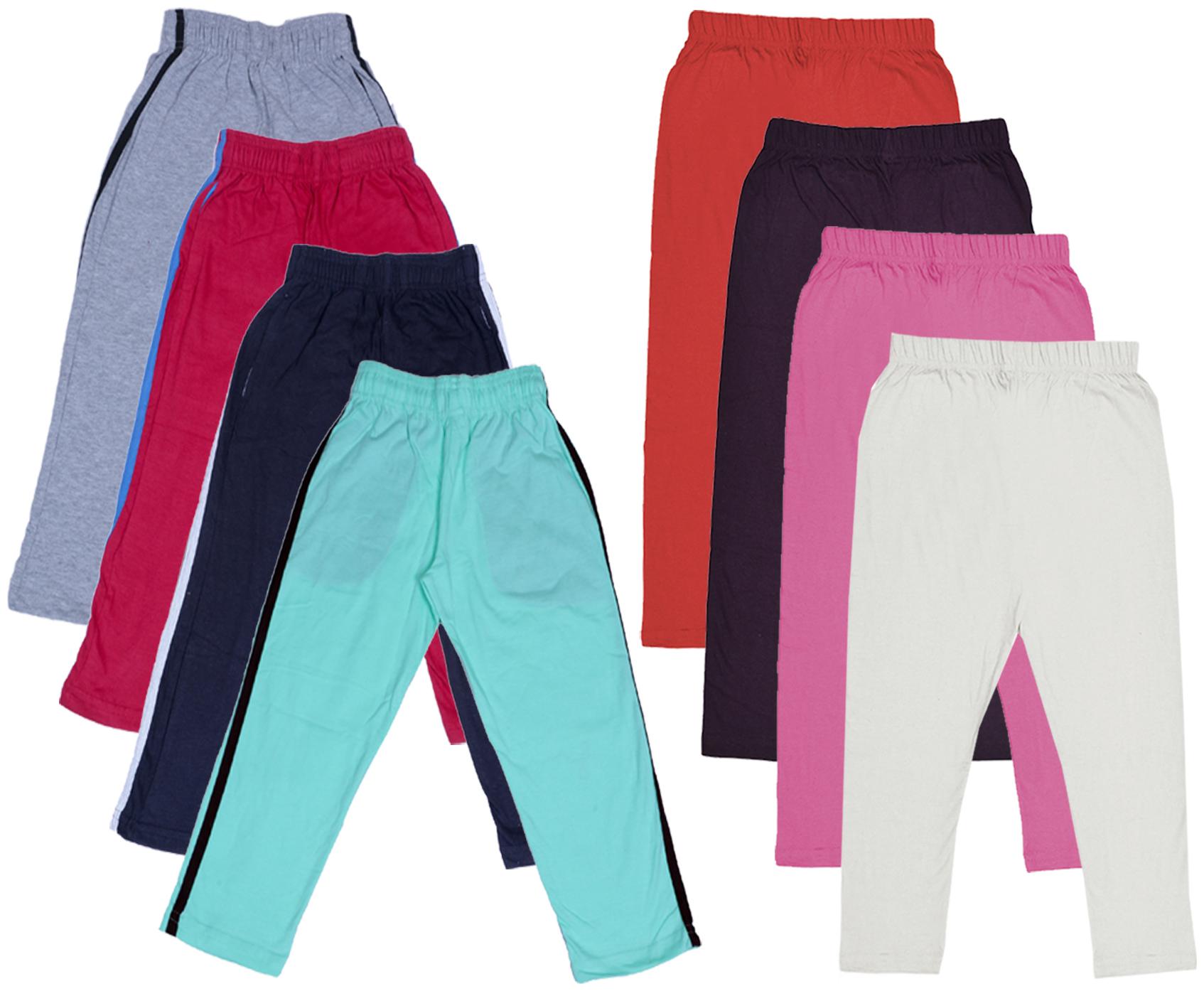 

Indiweaves Girl Cotton Solid Capri - Multi