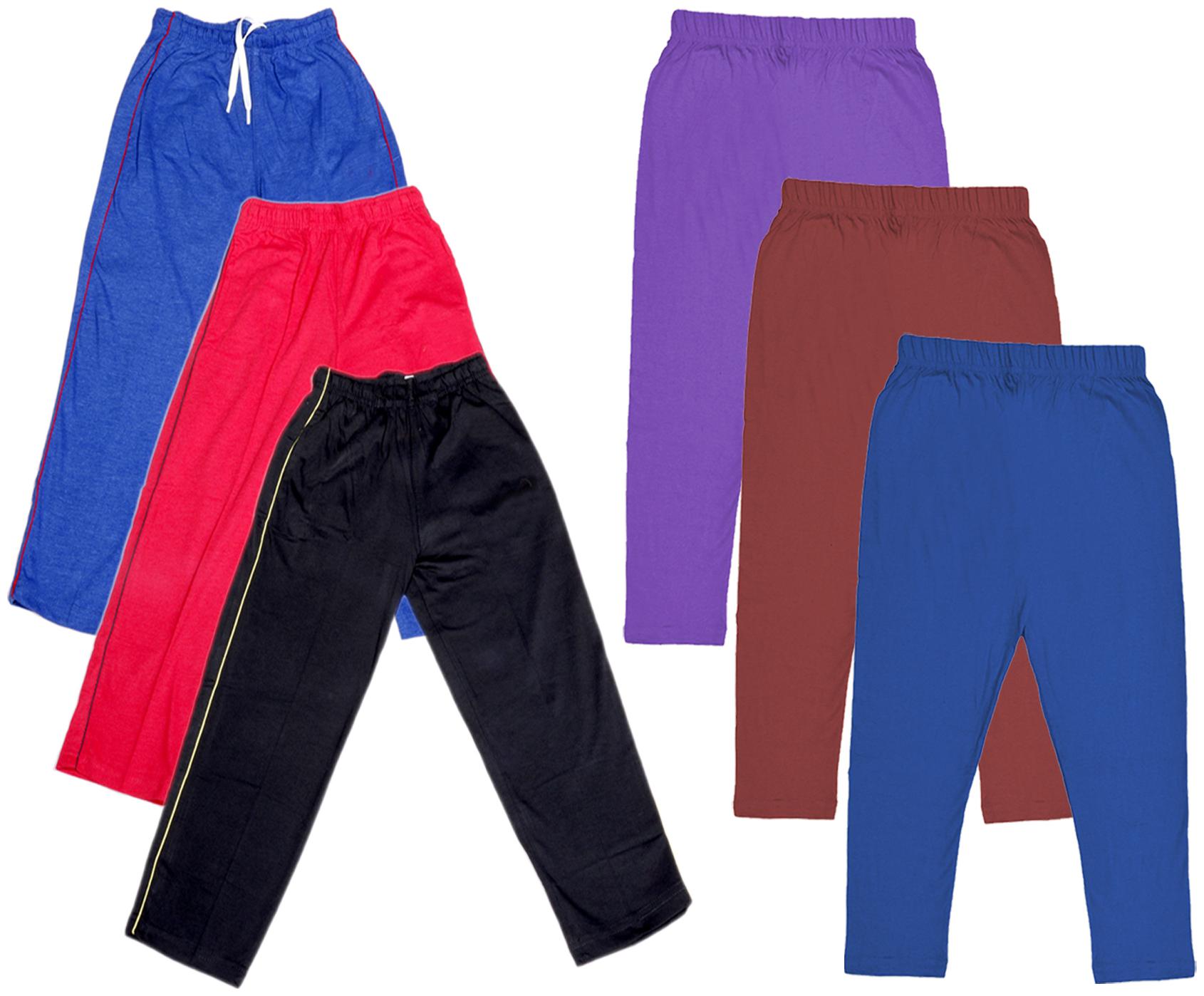 

Indiweaves Girl Cotton Solid Capri - Multi