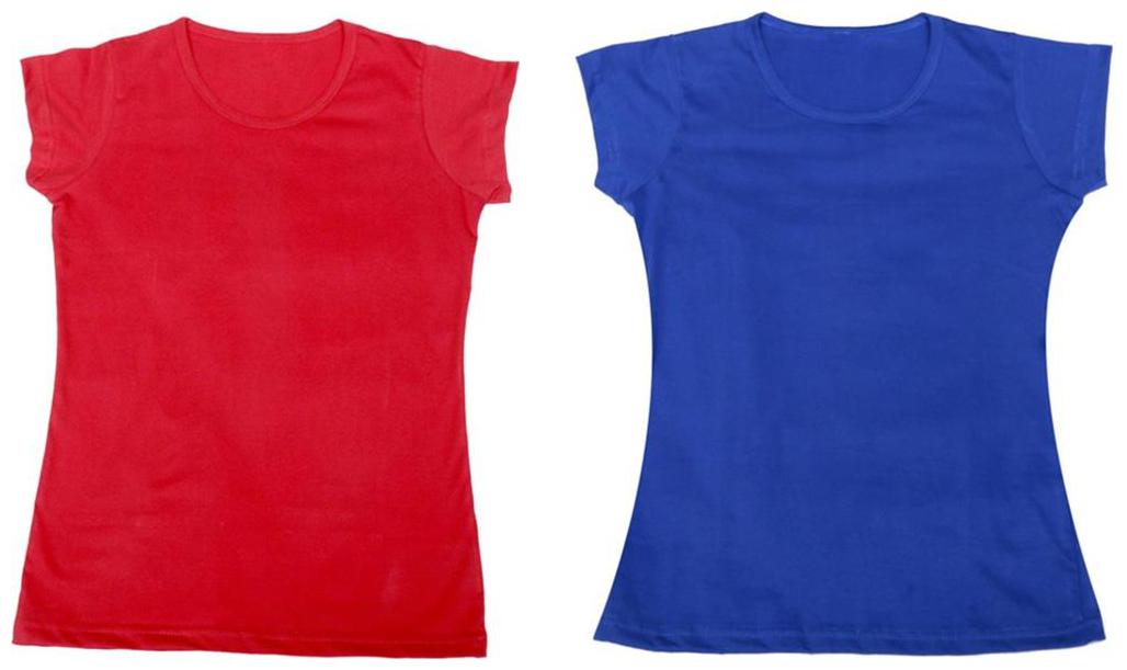 

Indiweaves Girl Cotton Solid T shirt - Multi