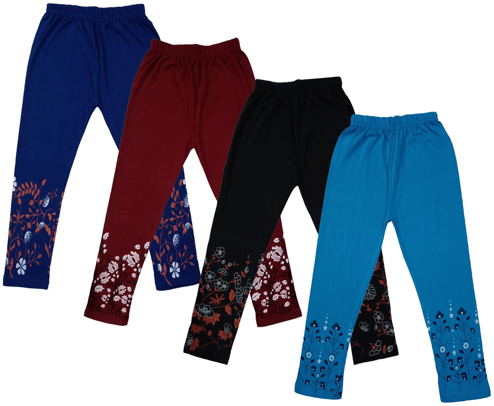 

Indiweaves Girl Cotton Printed Capri - Multi