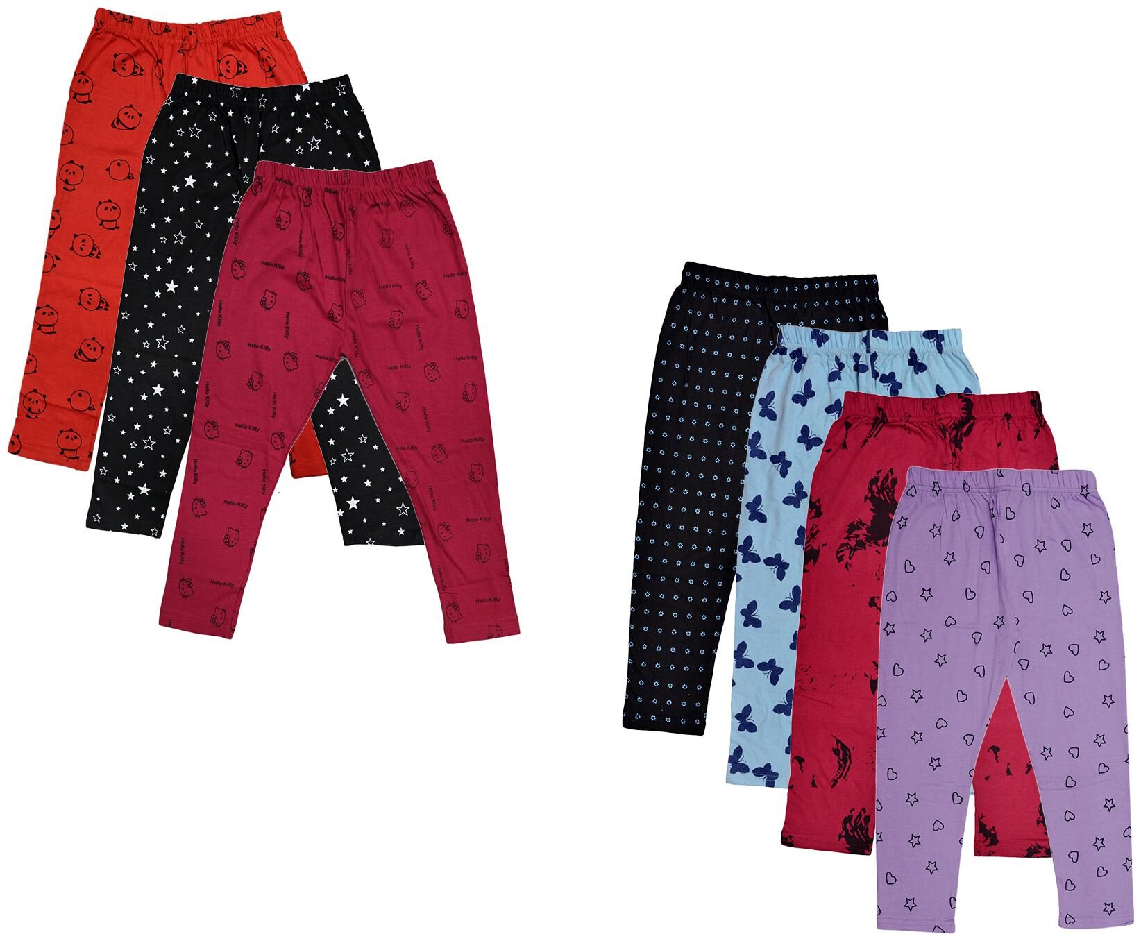 

Indiweaves Girl Cotton Printed Capri - Multi