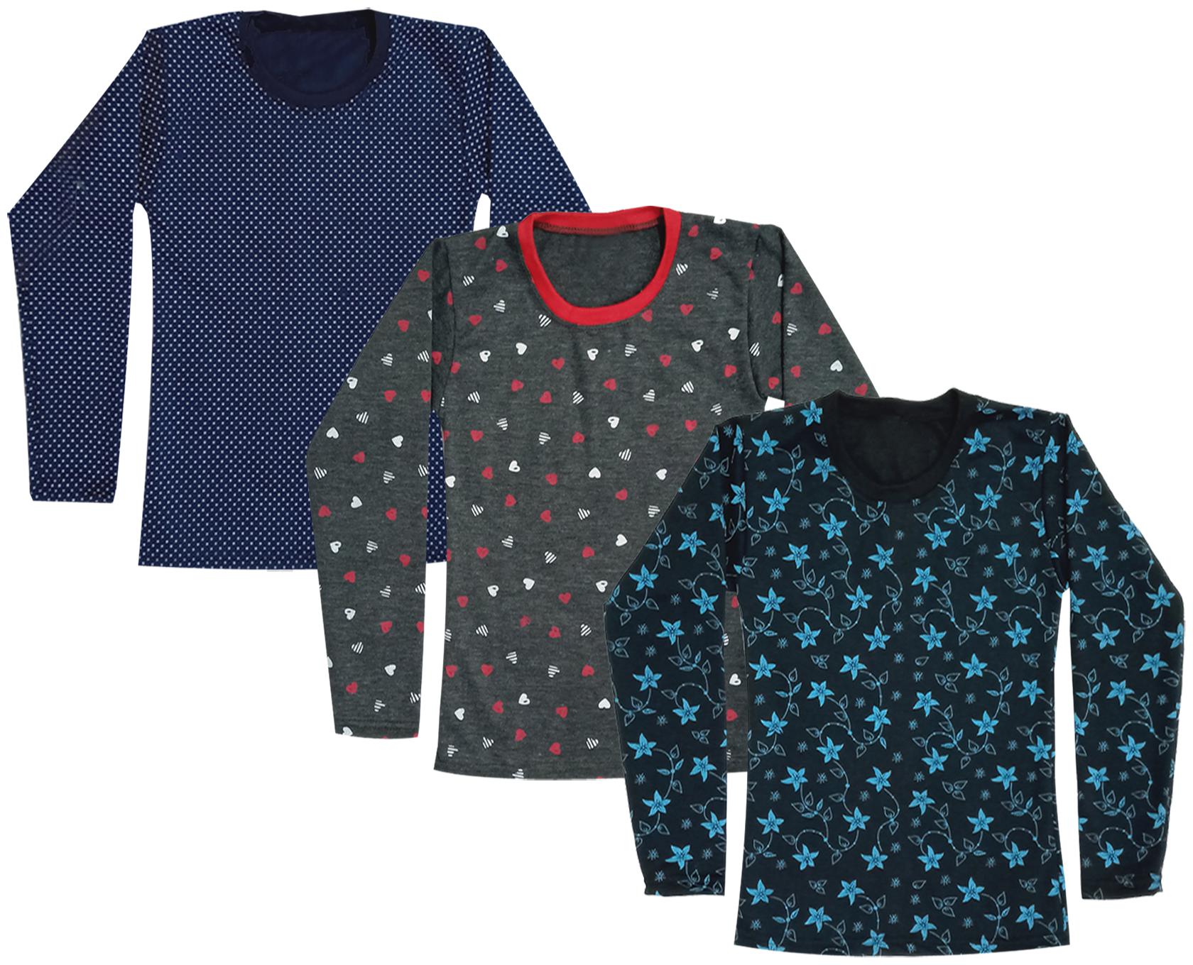 

Indiweaves Girl Wool Printed T shirt - Multi