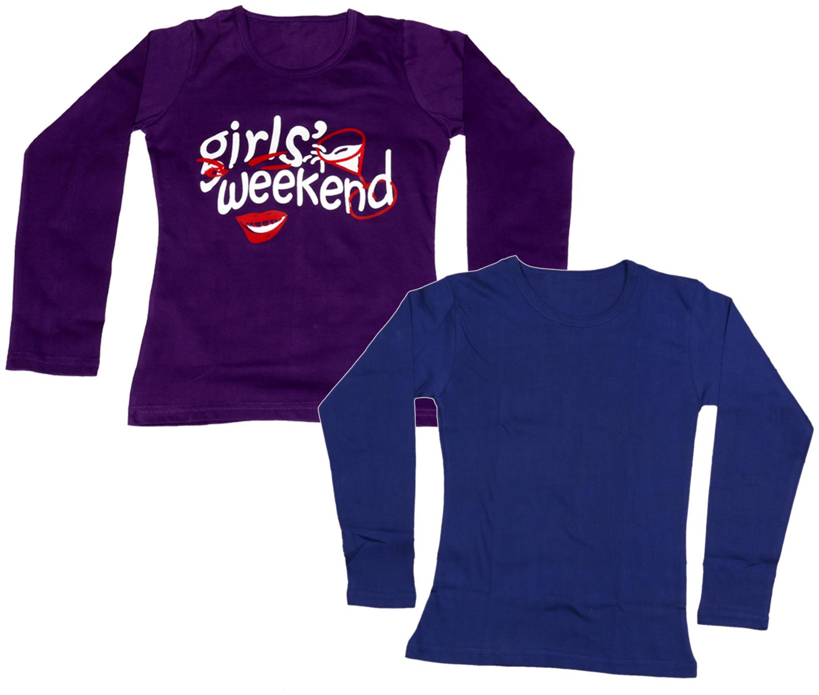 

Indiweaves Girl Cotton Printed T shirt - Multi
