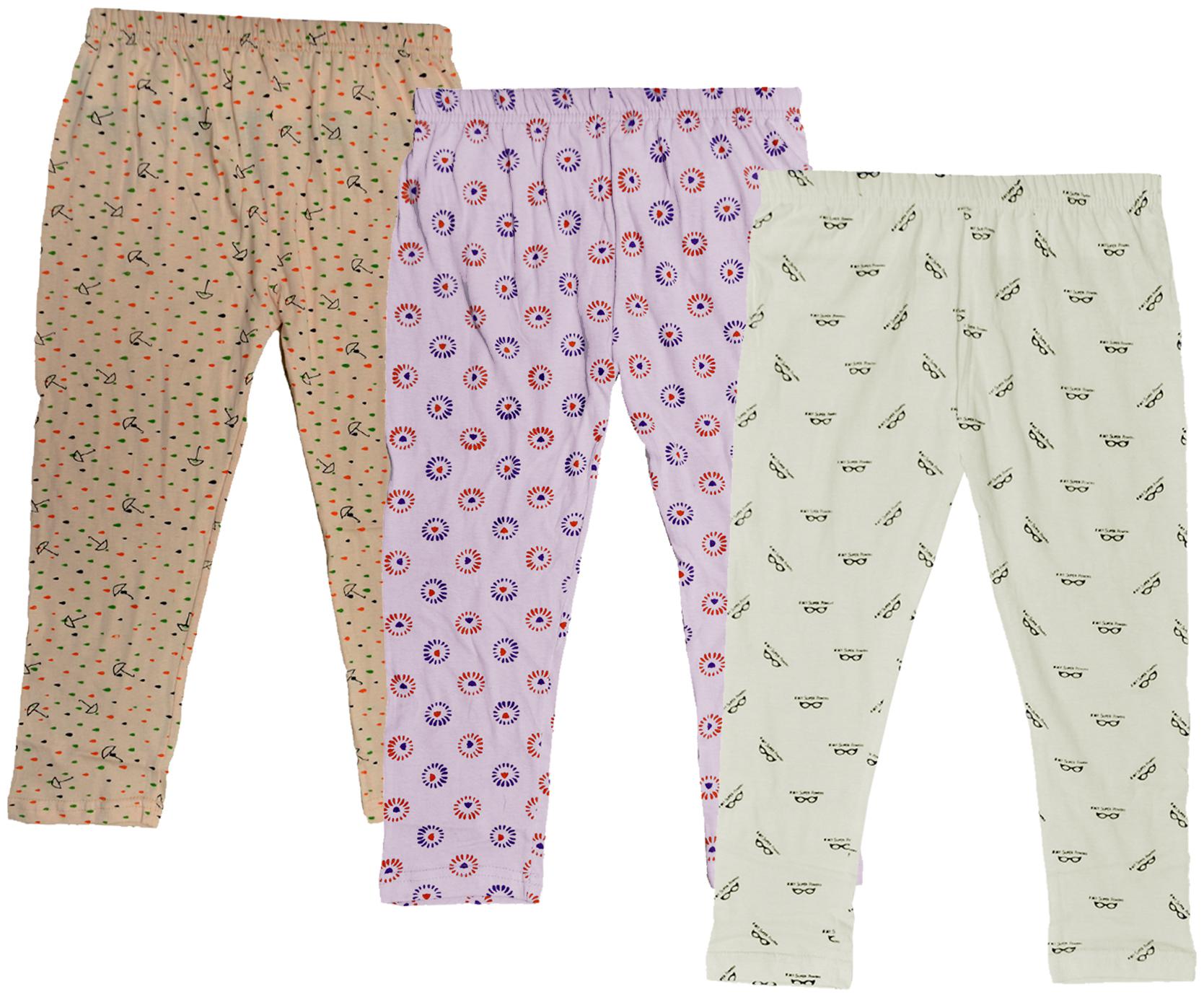 

Indiweaves Girl Cotton Printed Capri - Multi
