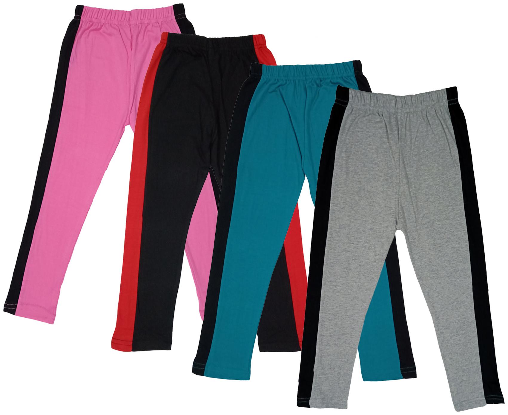 

Indiweaves Girl Cotton Solid Capri - Multi