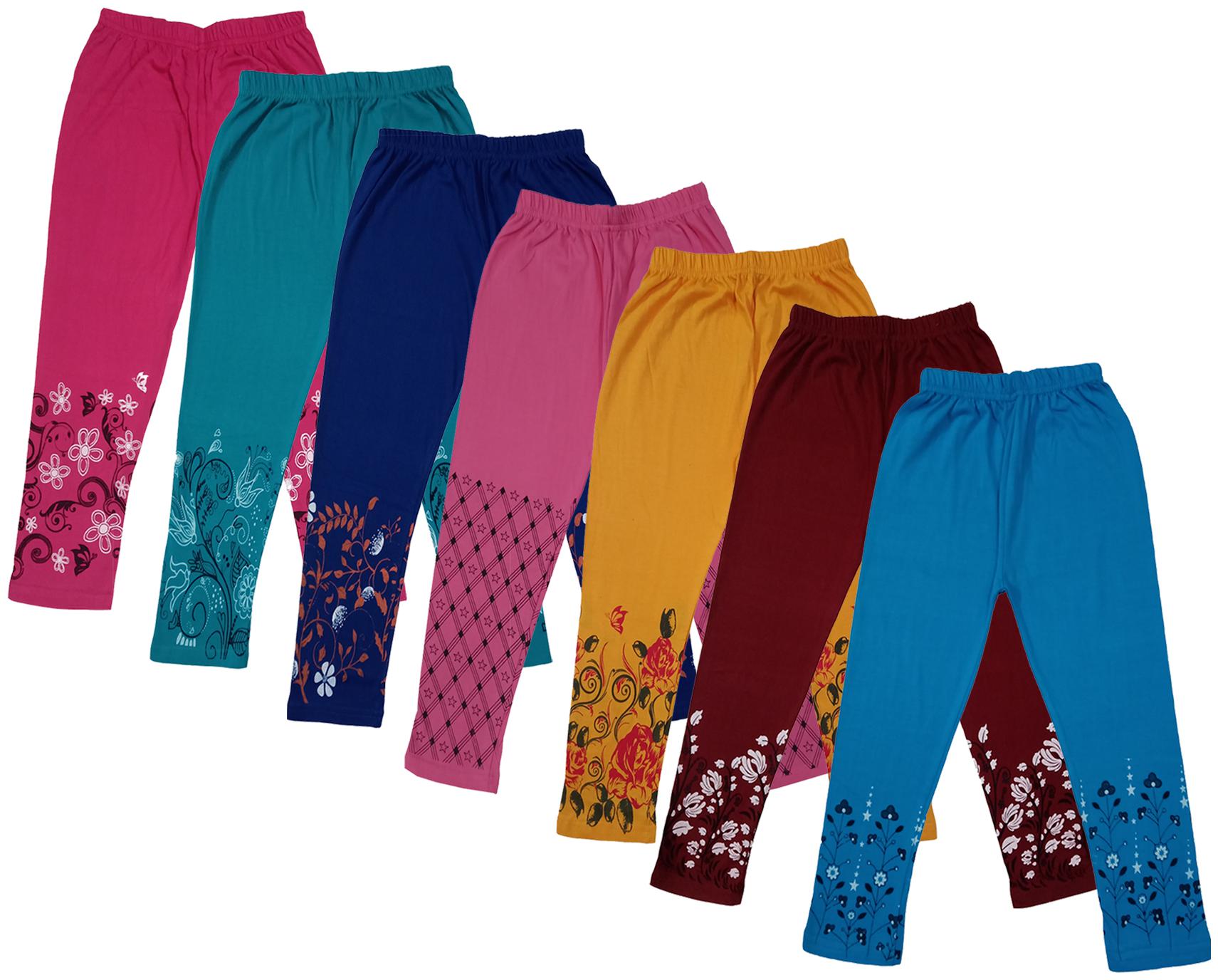 

Indiweaves Girl Cotton Printed Capri - Multi