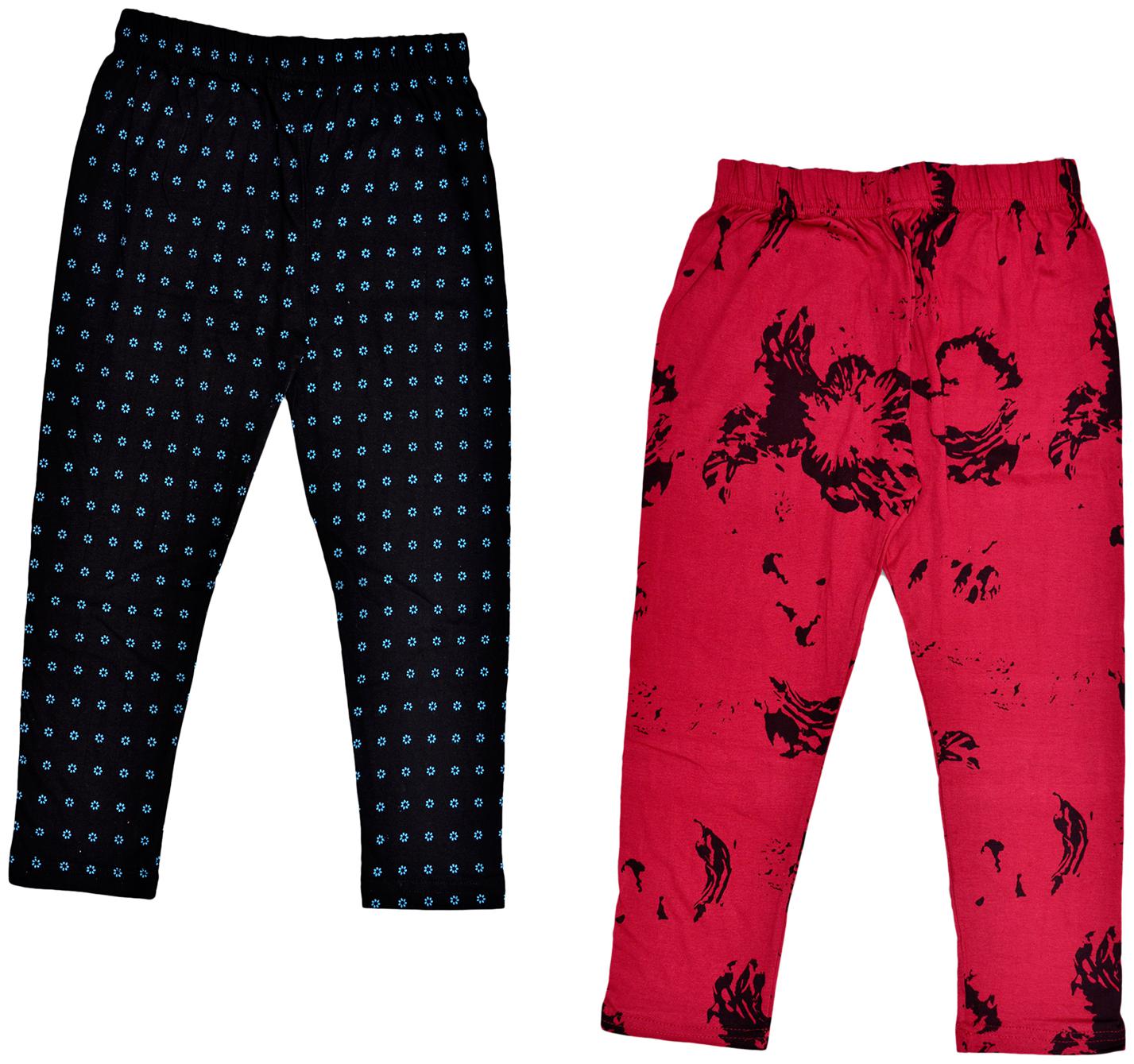 

Indiweaves Girl Cotton Printed Capri - Multi