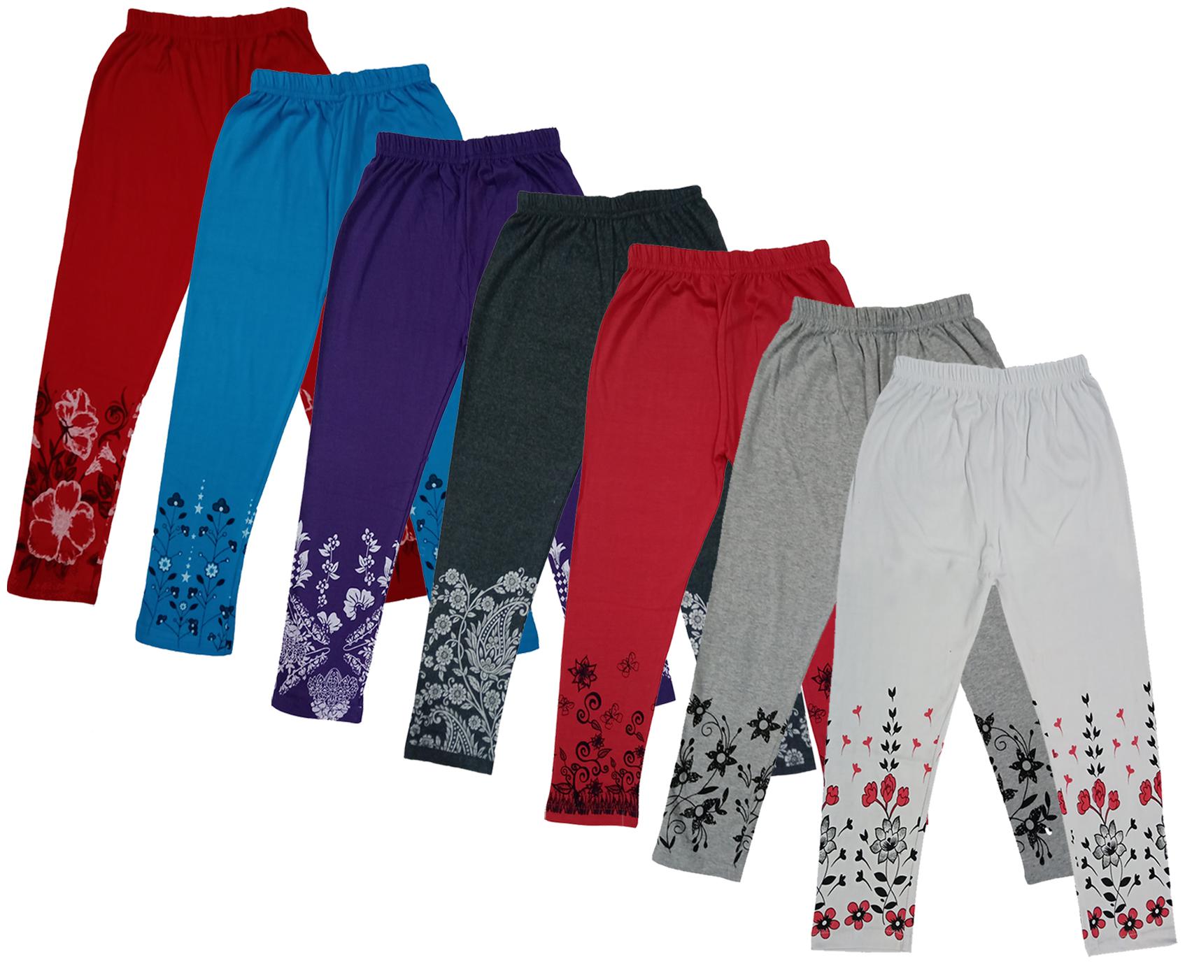 

Indiweaves Girl Cotton Printed Capri - Multi