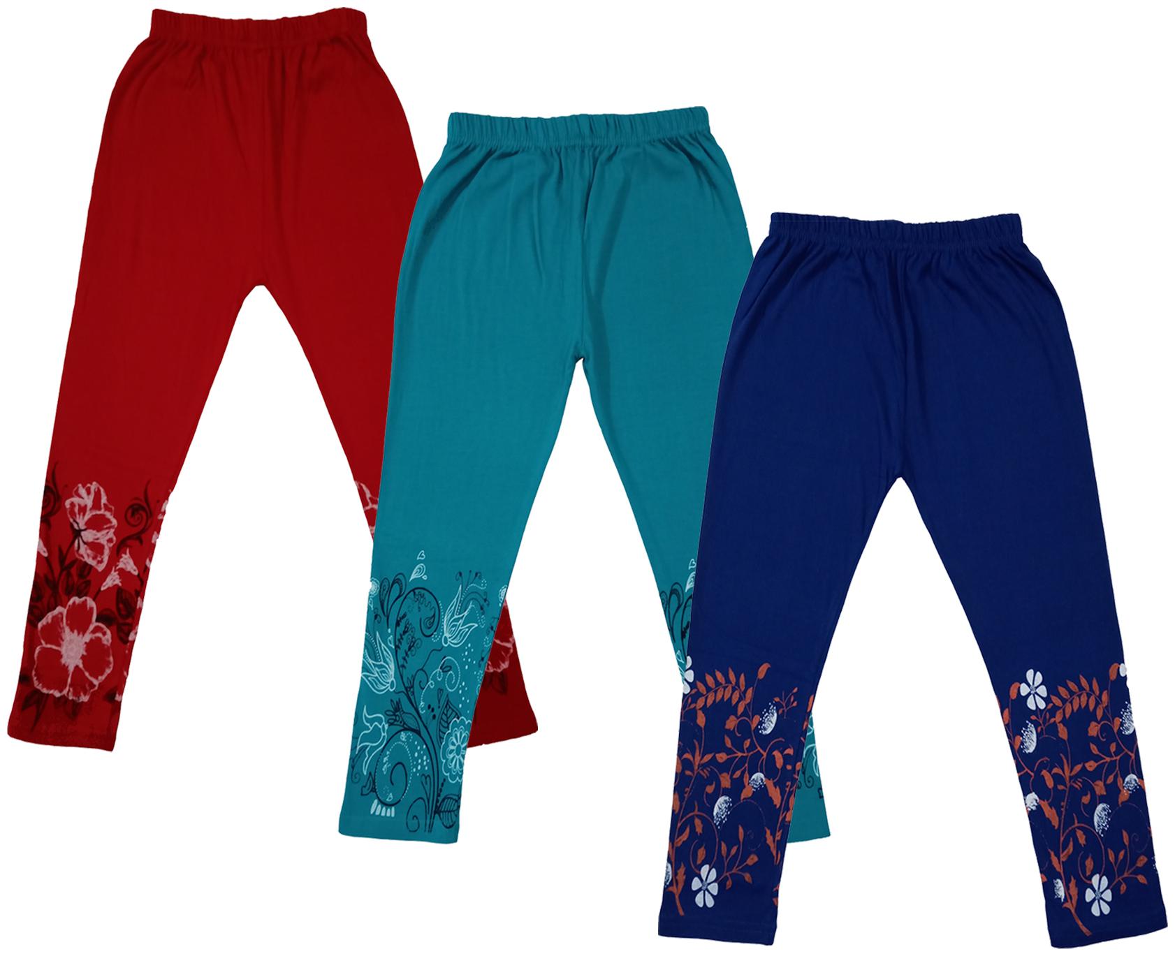 

Indiweaves Girl Cotton Printed Capri - Multi