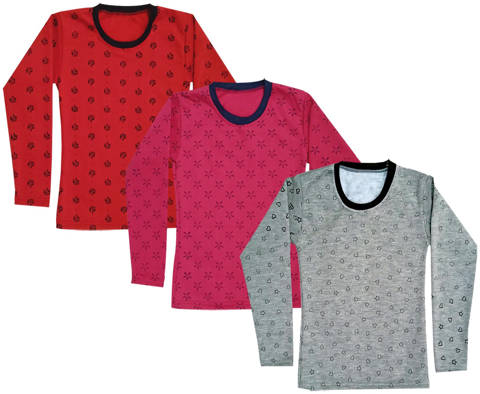 

Indiweaves Girl Wool Printed T shirt - Multi