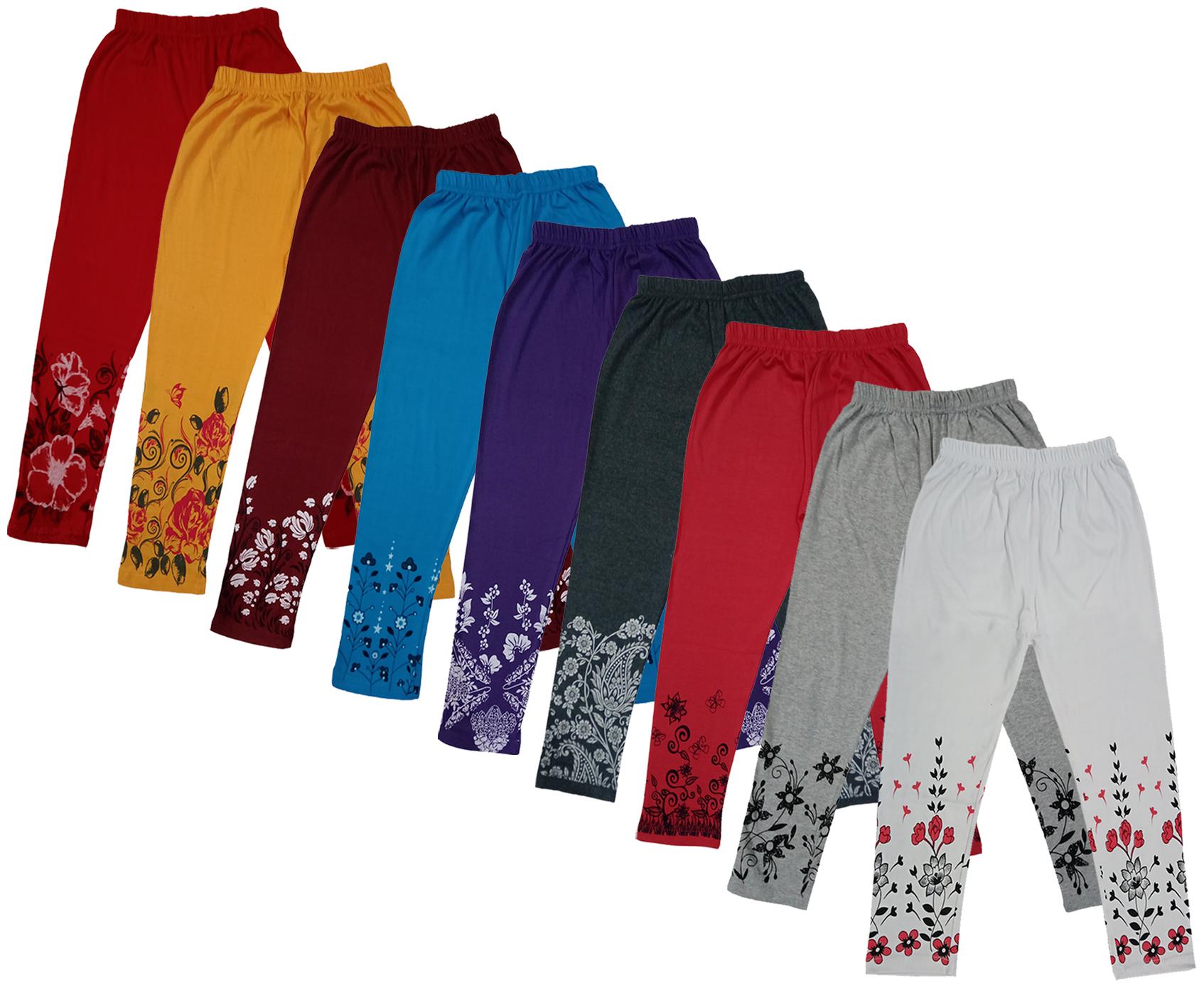 

Indiweaves Girl Cotton Printed Capri - Multi