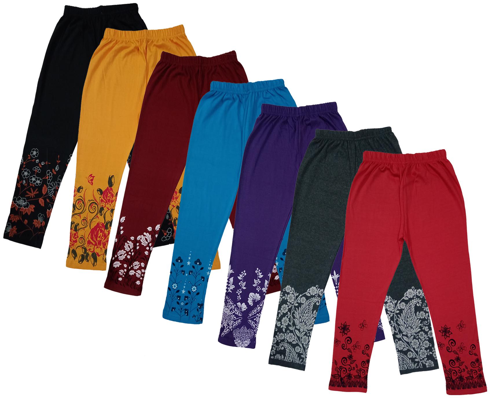 

Indiweaves Girl Cotton Printed Capri - Multi
