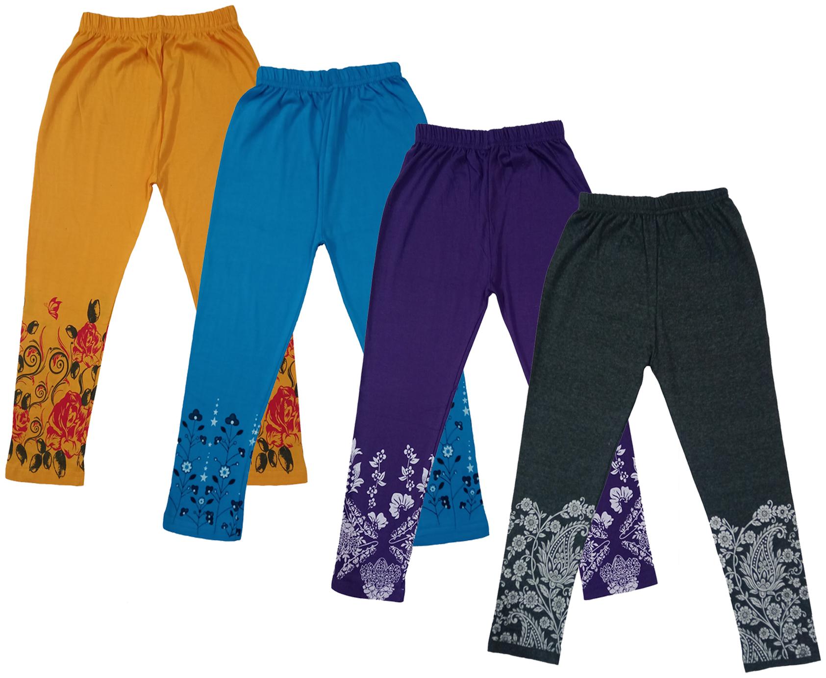 

Indiweaves Girl Cotton Printed Capri - Multi