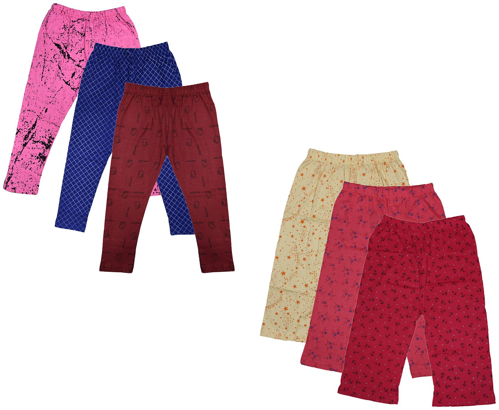 

Indiweaves Girl Cotton Printed Capri - Multi