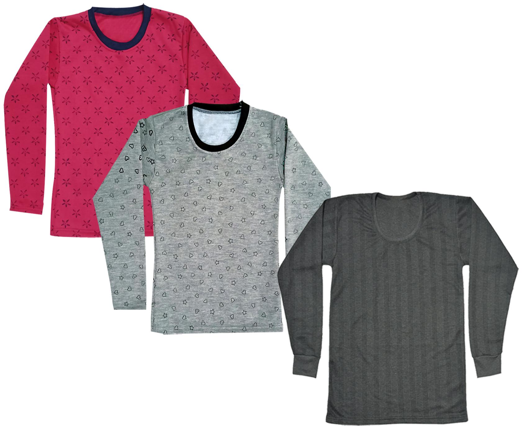 

Indiweaves Girl Wool Printed T shirt - Multi