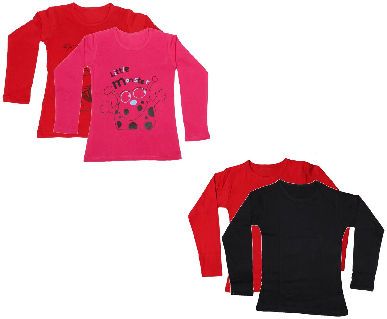 

Indiweaves Girl Cotton Printed T shirt - Multi