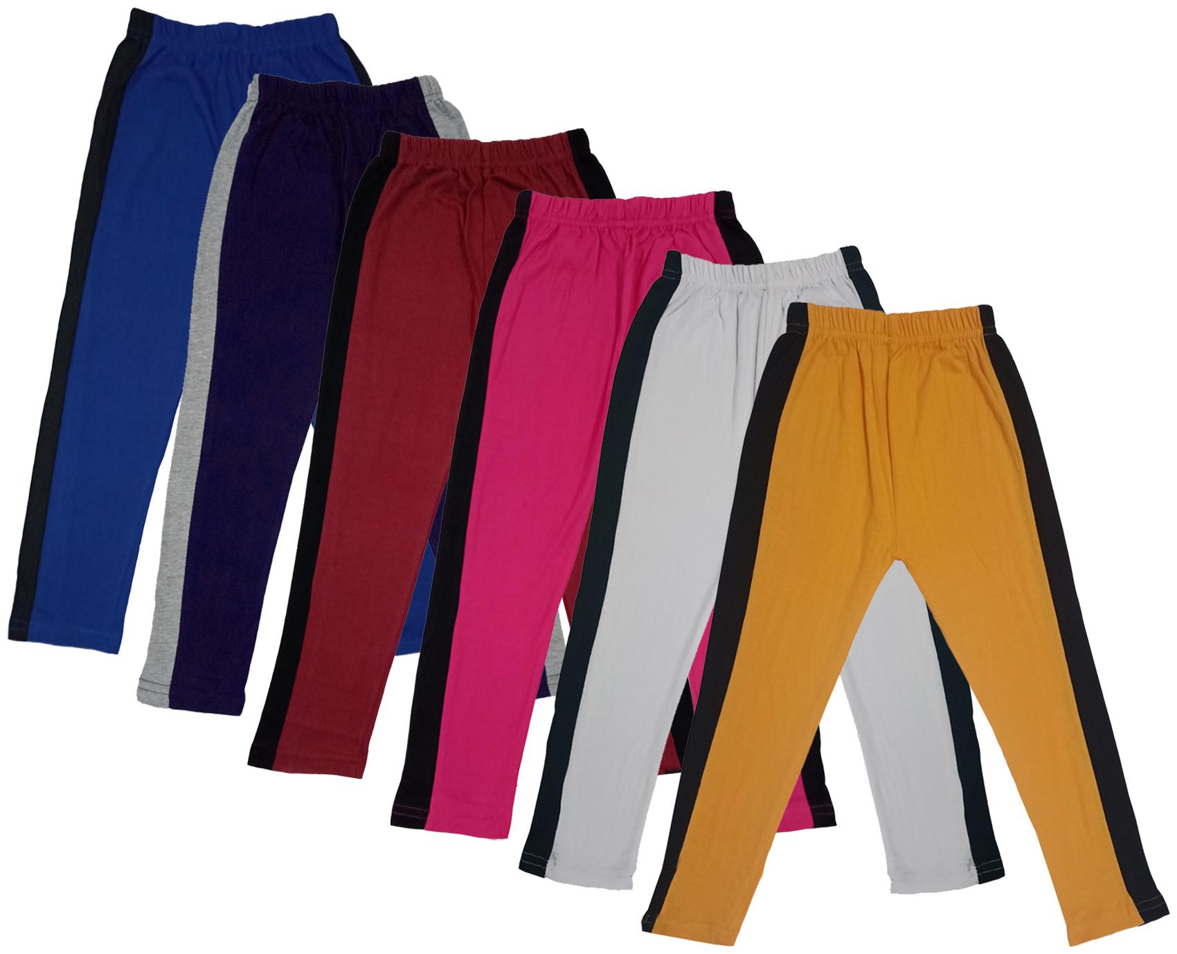 

Indiweaves Girl Cotton Solid Capri - Multi