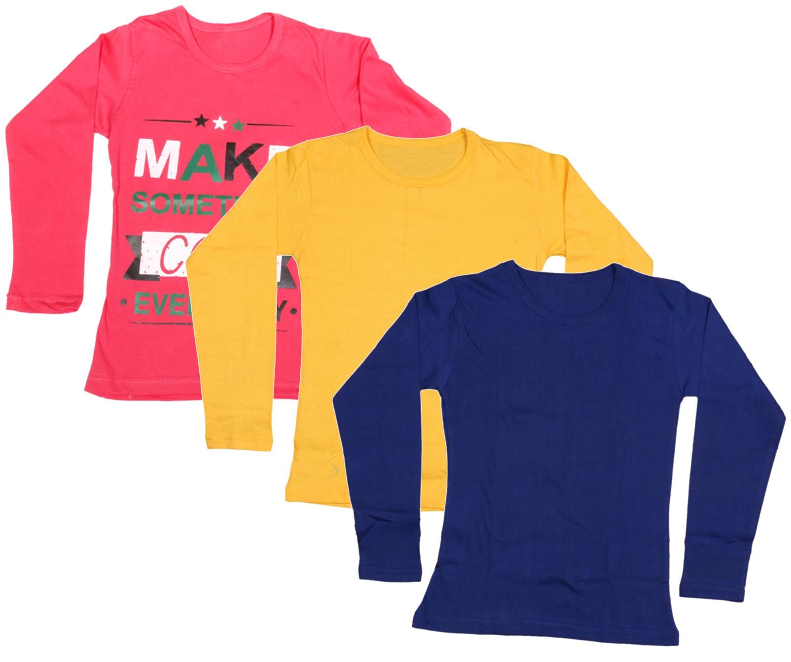 

Indiweaves Girl Cotton Printed T shirt - Multi