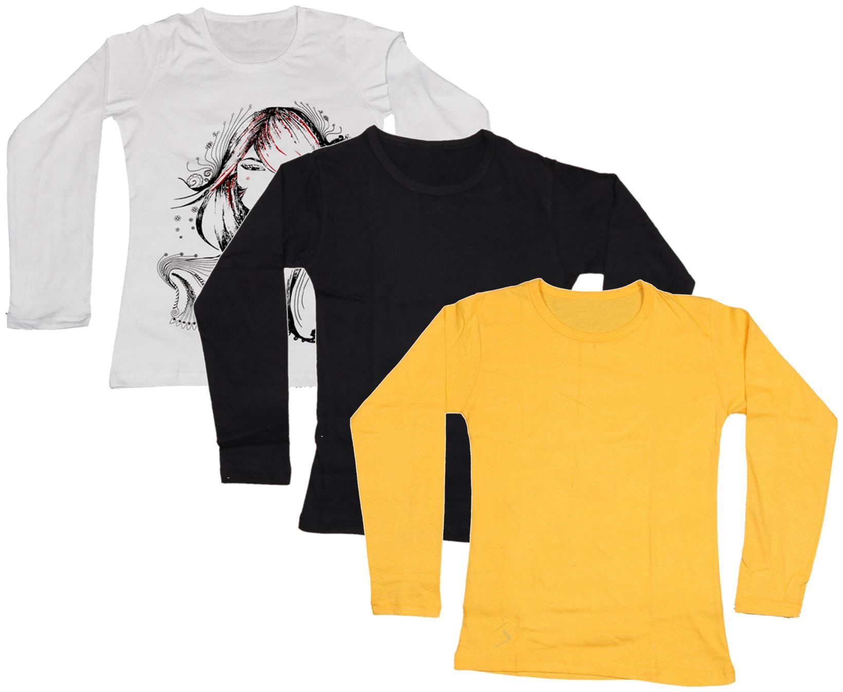 

Indiweaves Girl Cotton Printed T shirt - Multi