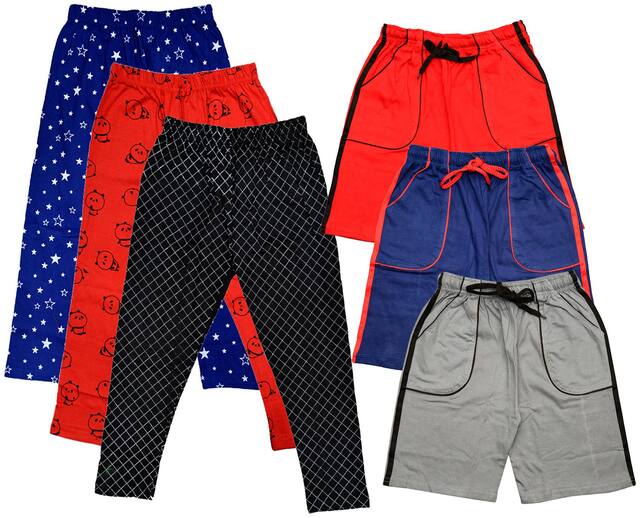 Indiweaves Girl Cotton Printed Capri - Multi