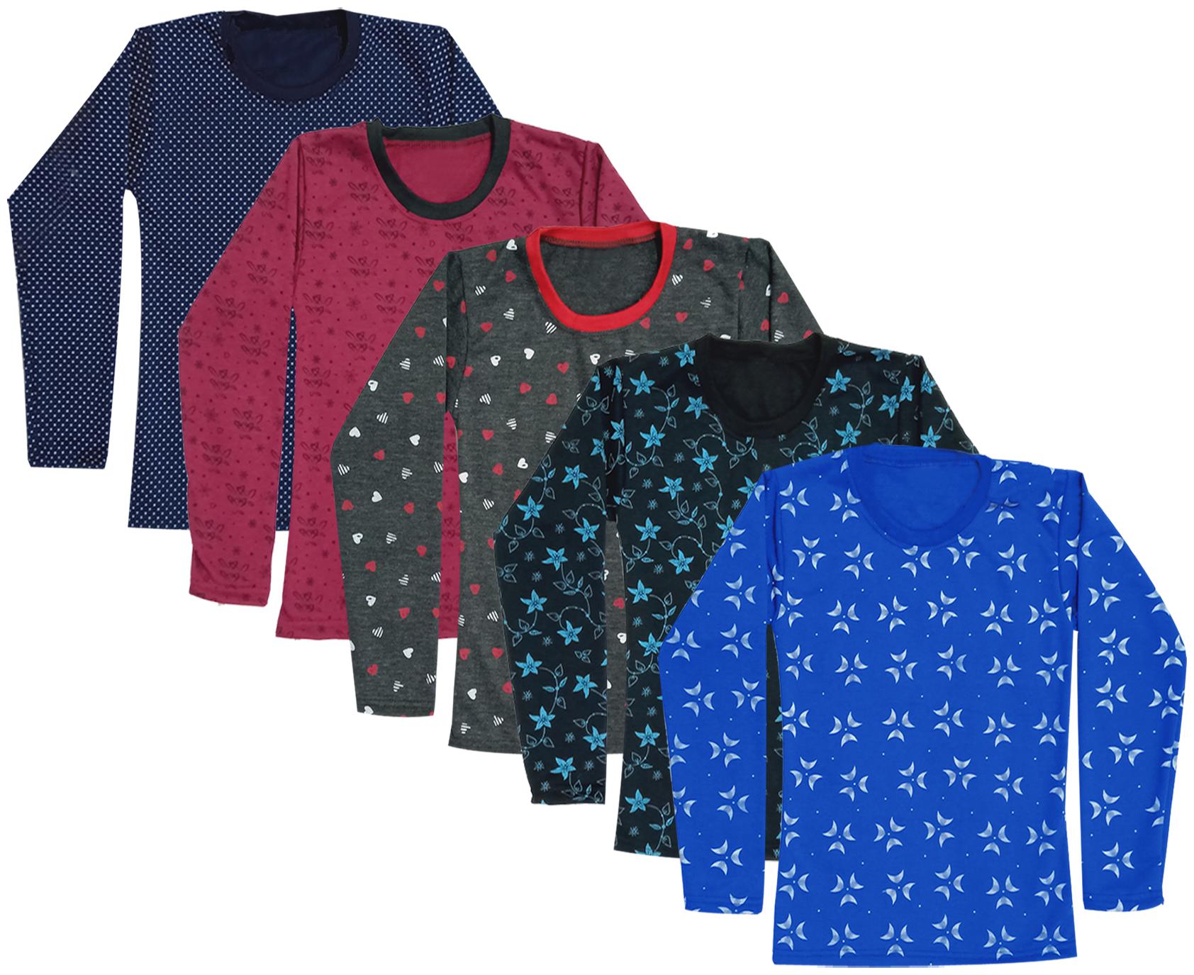 

Indiweaves Girl Wool Printed T shirt - Multi