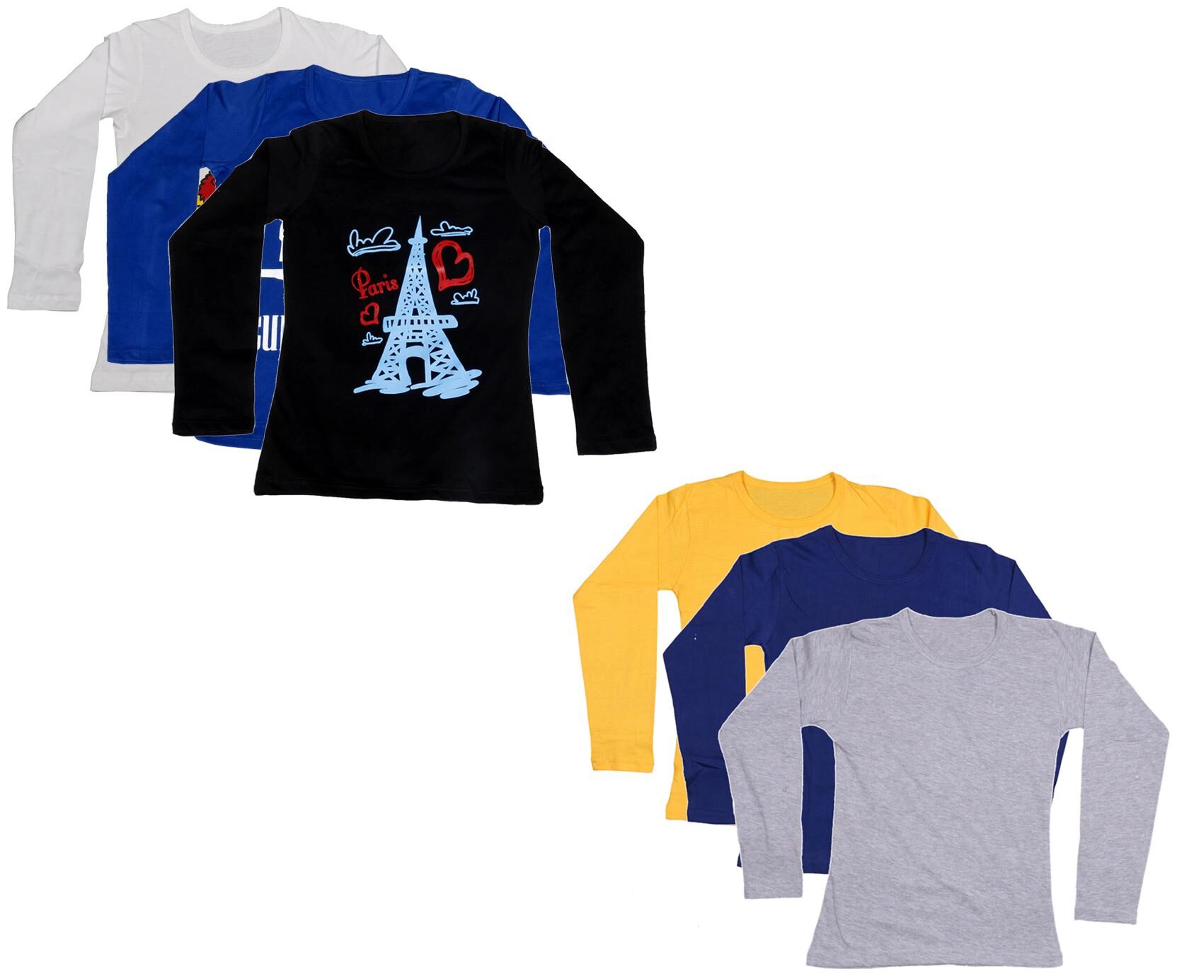 

Indiweaves Girl Cotton Printed T shirt - Multi
