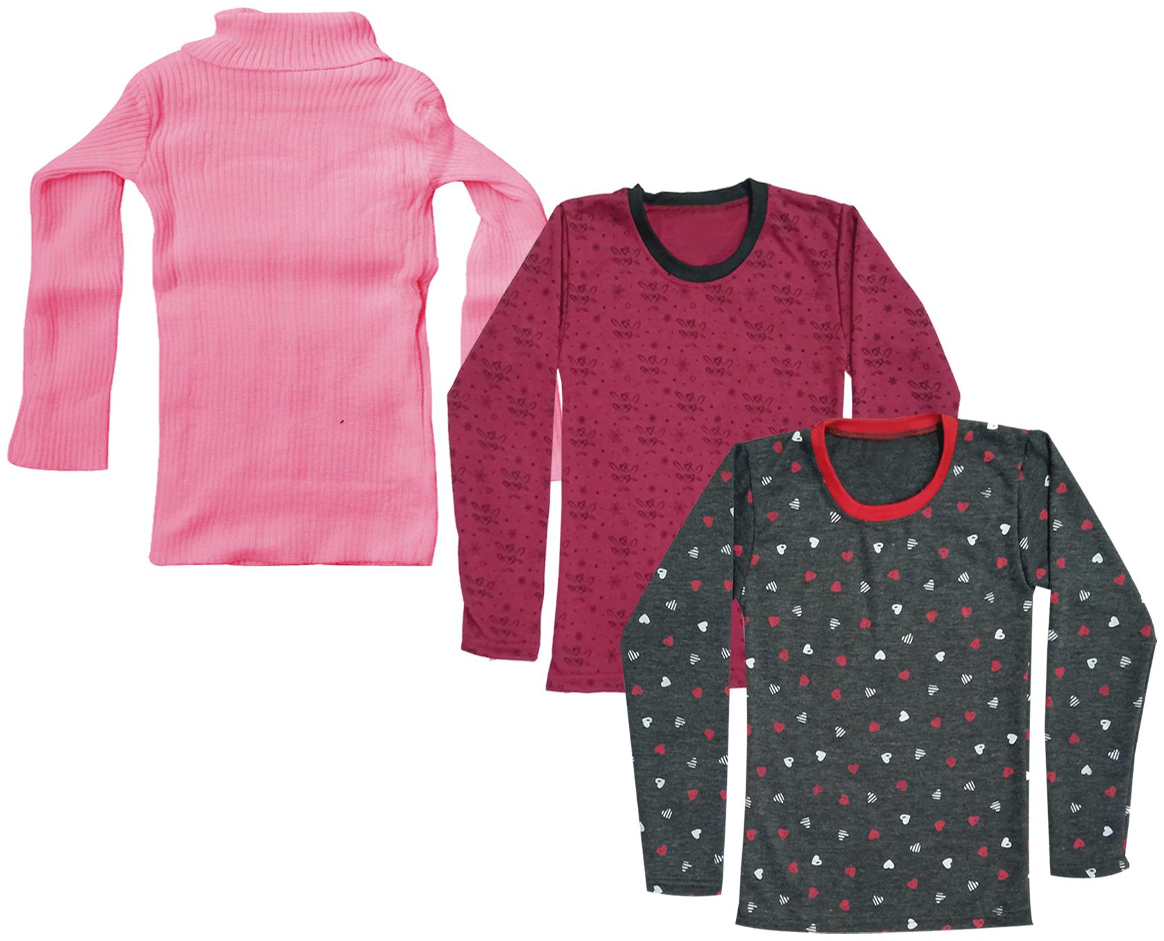 

Indiweaves Girl Wool Printed T shirt - Multi